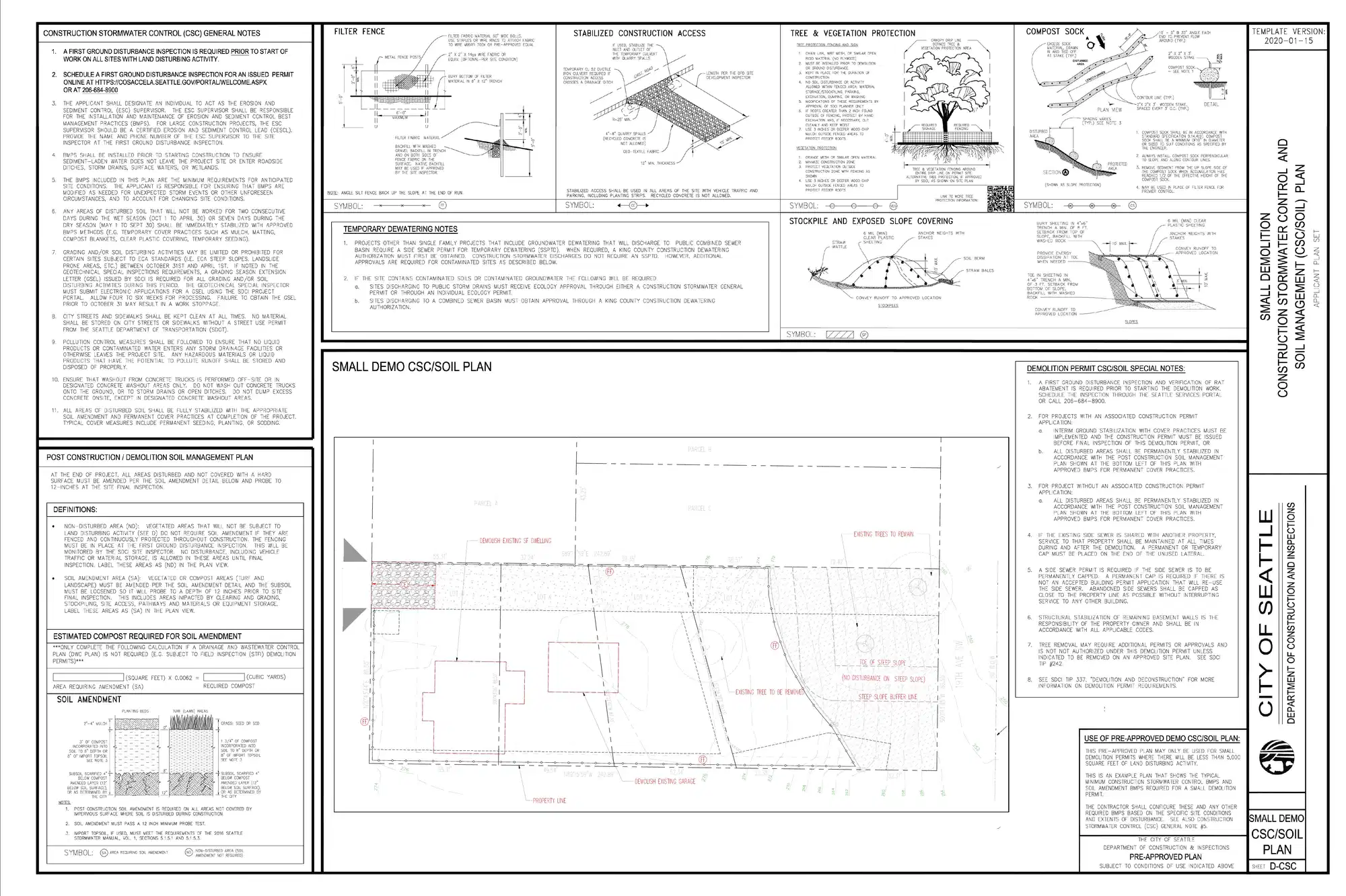 Site plan for 6730 21st Ave SW