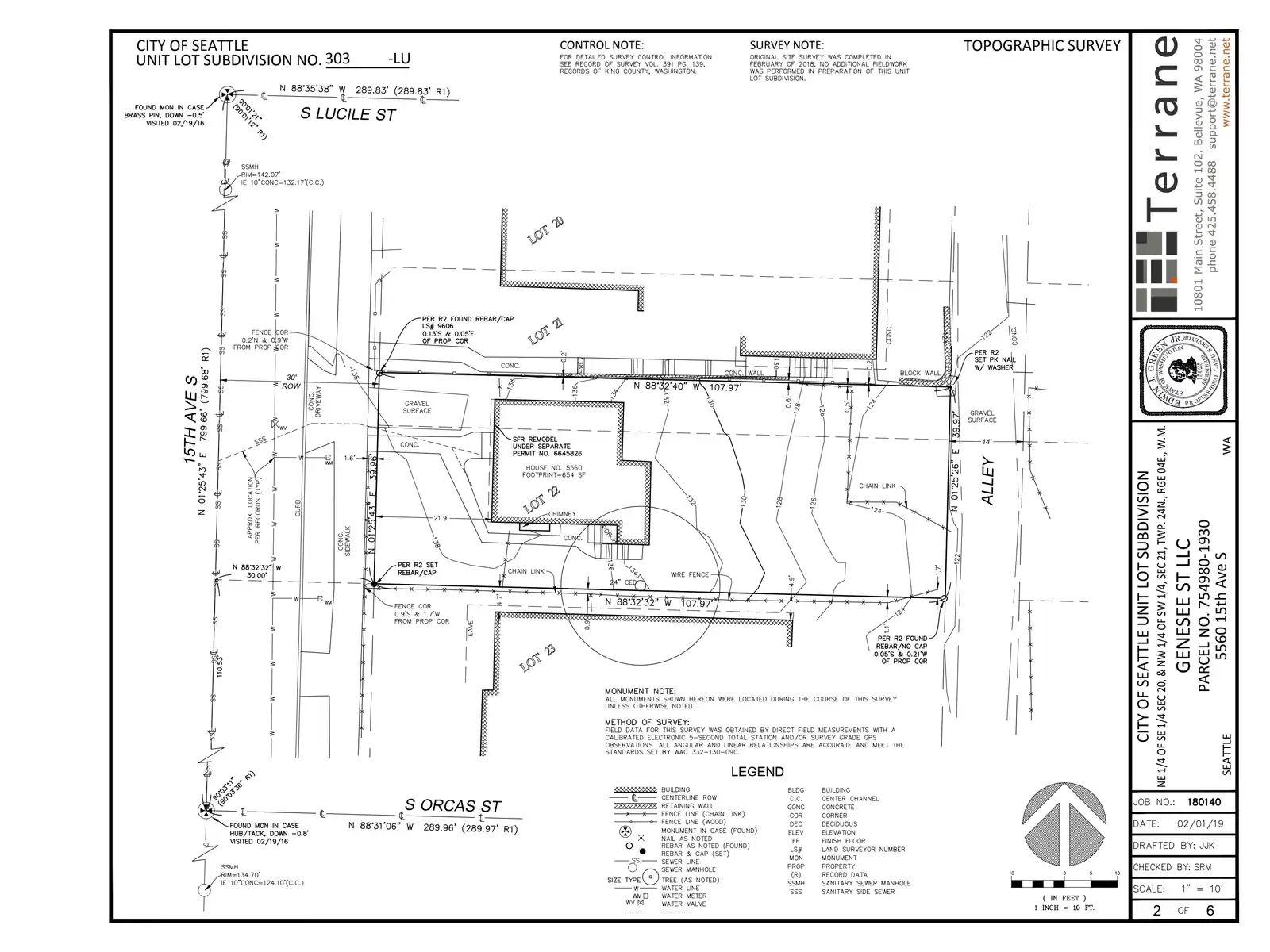 Site plan for 5560 15th Ave S