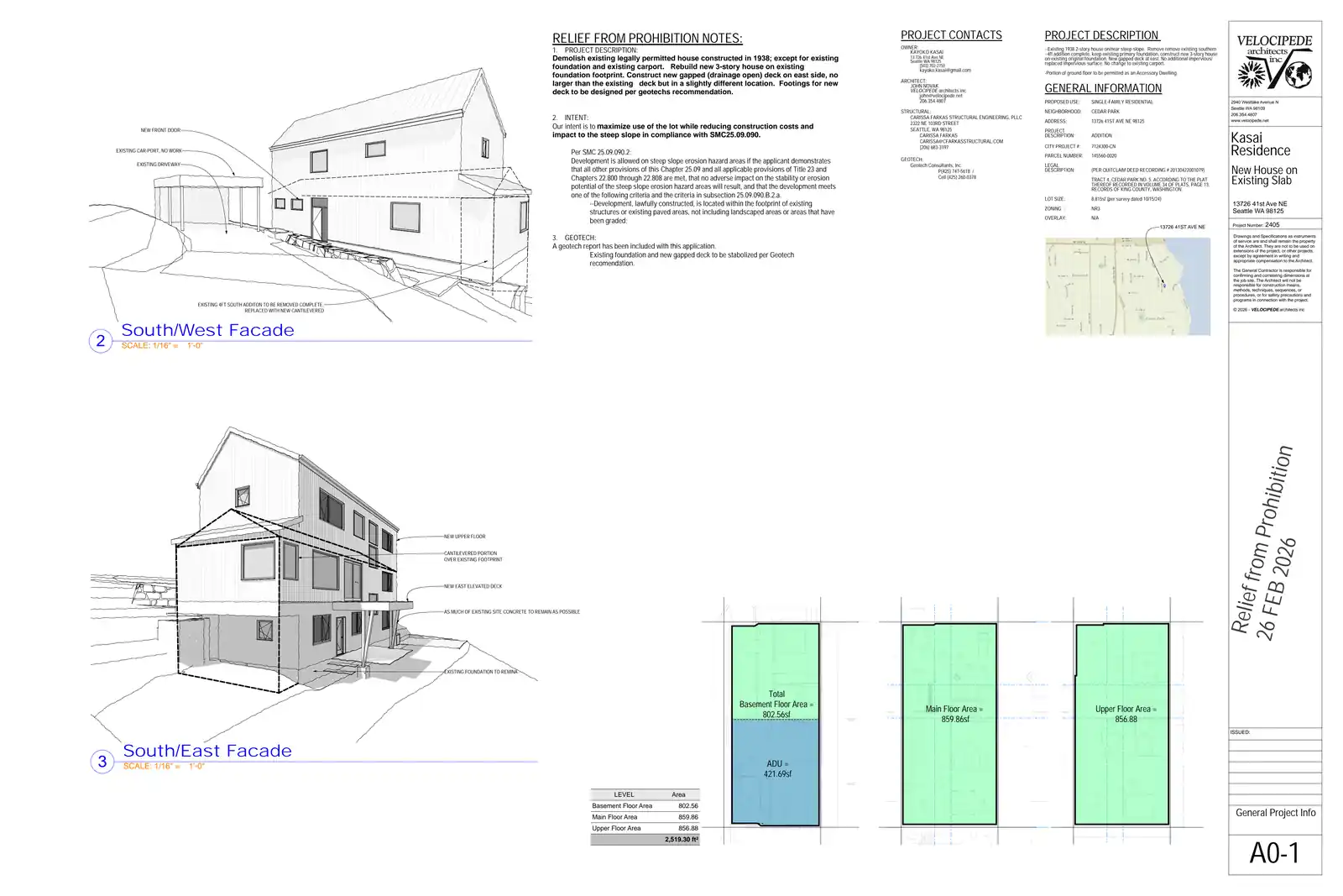 Site plan for 13726 41st Ave NE