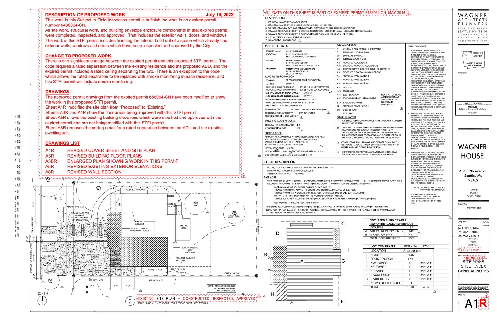 Site plan for 912 12 Ave E