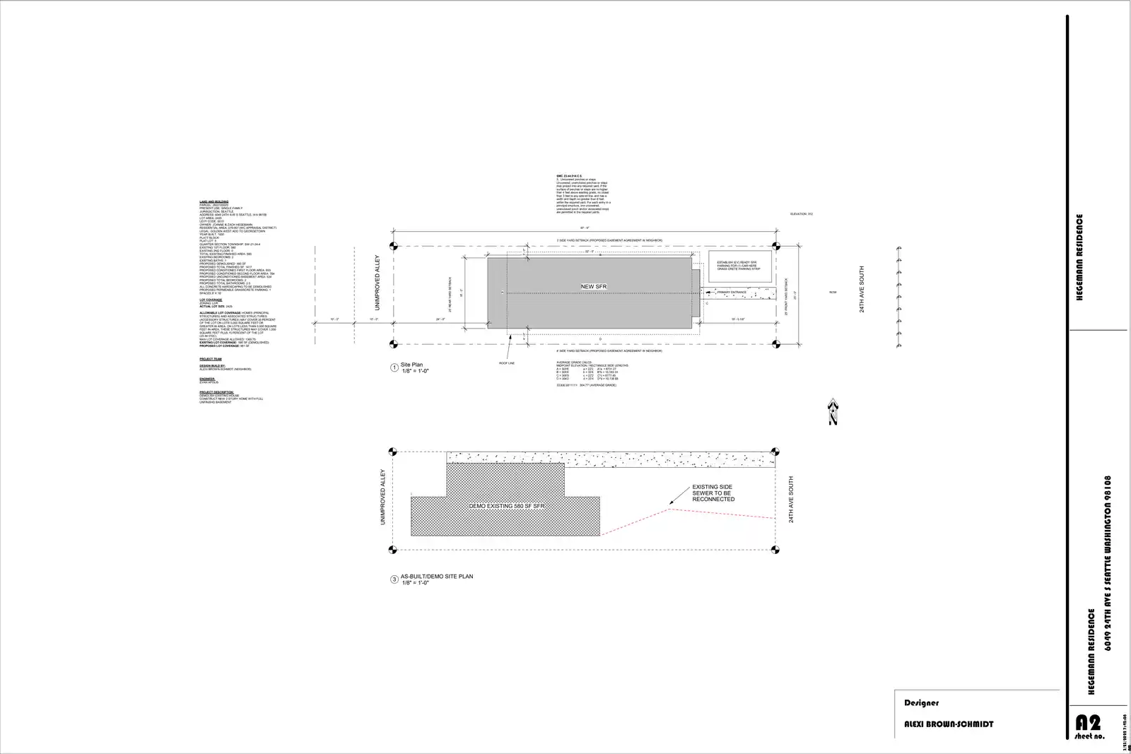 Site plan for 6049 24th Ave S