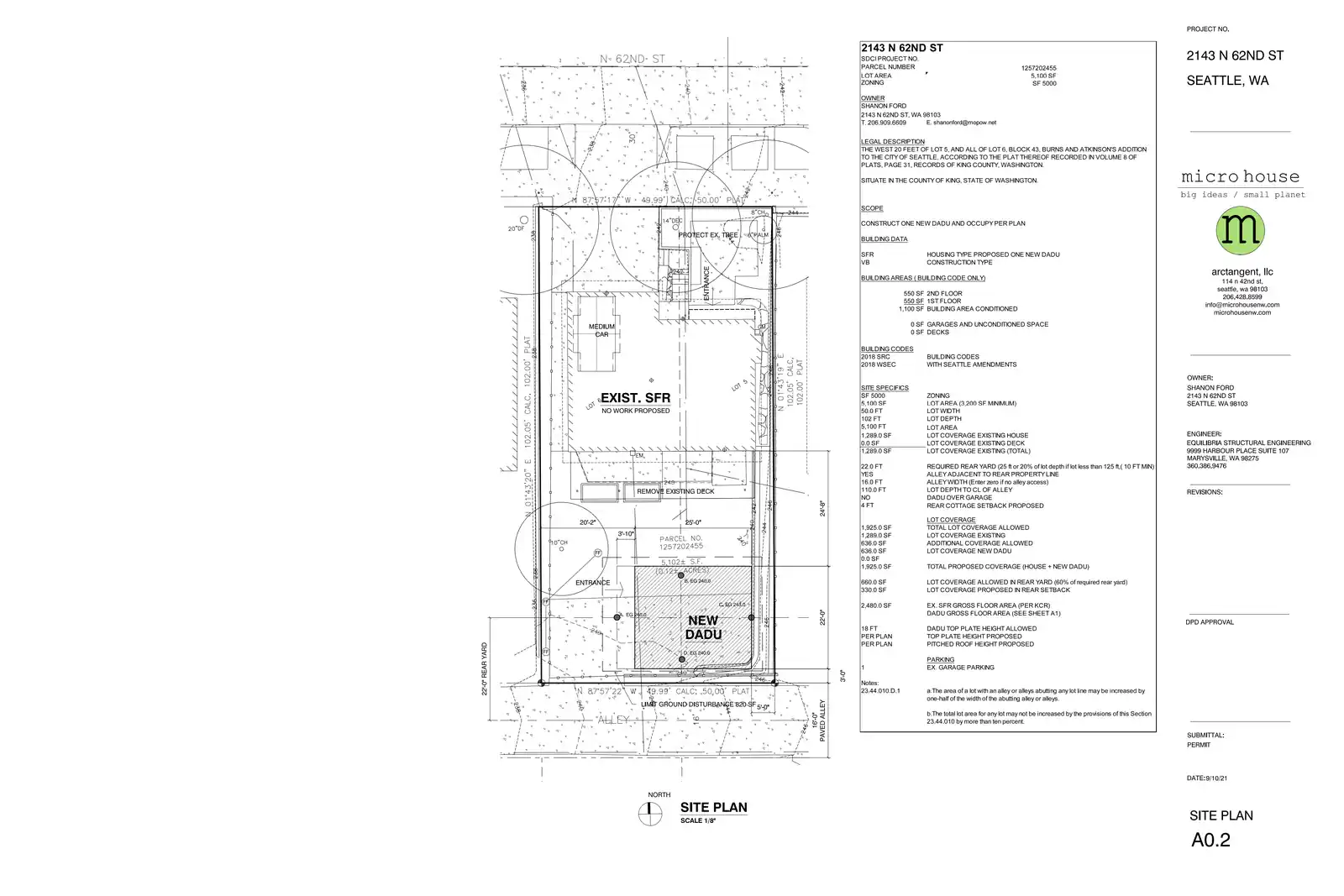 Site plan for 2143 N 62nd St