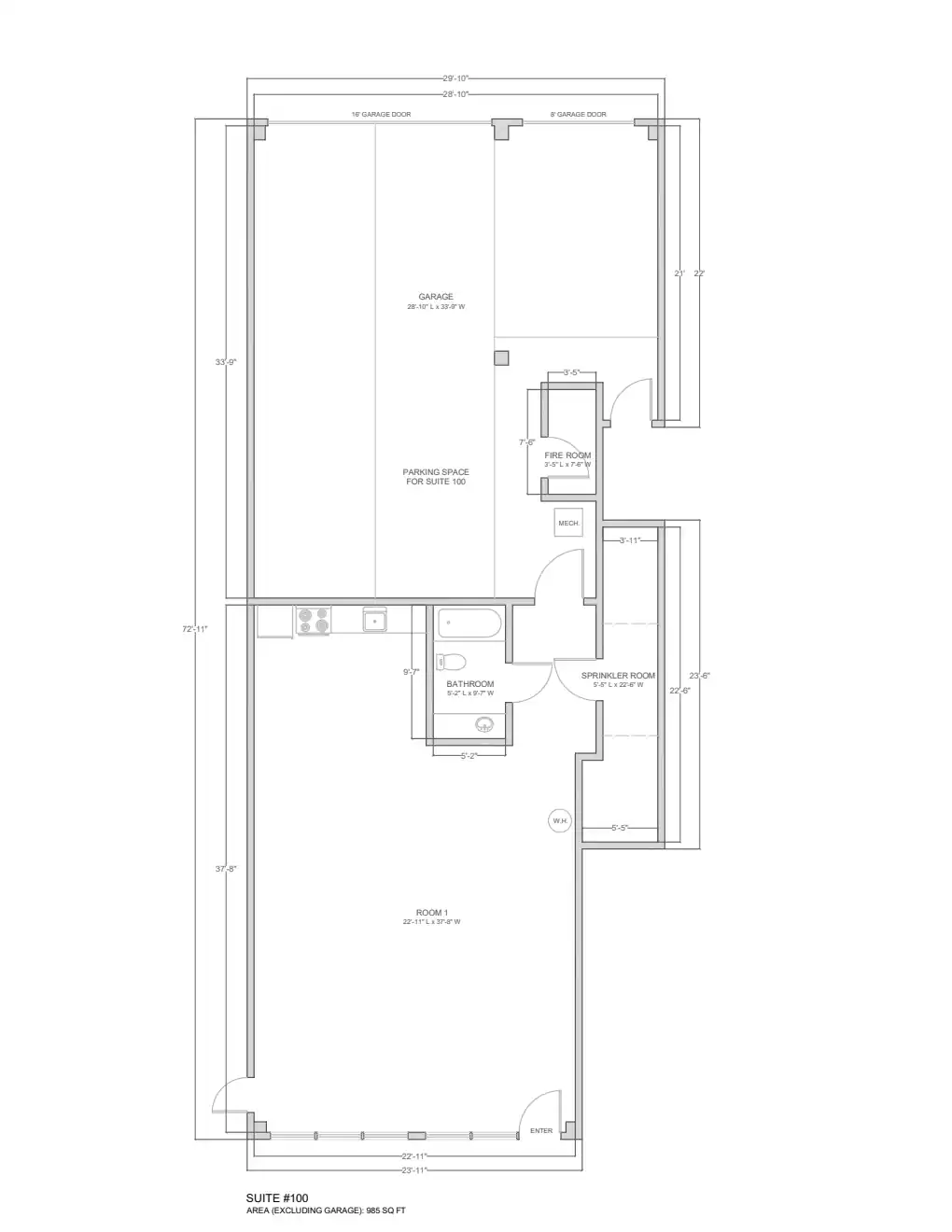 Site plan for 3845 Aurora Ave N