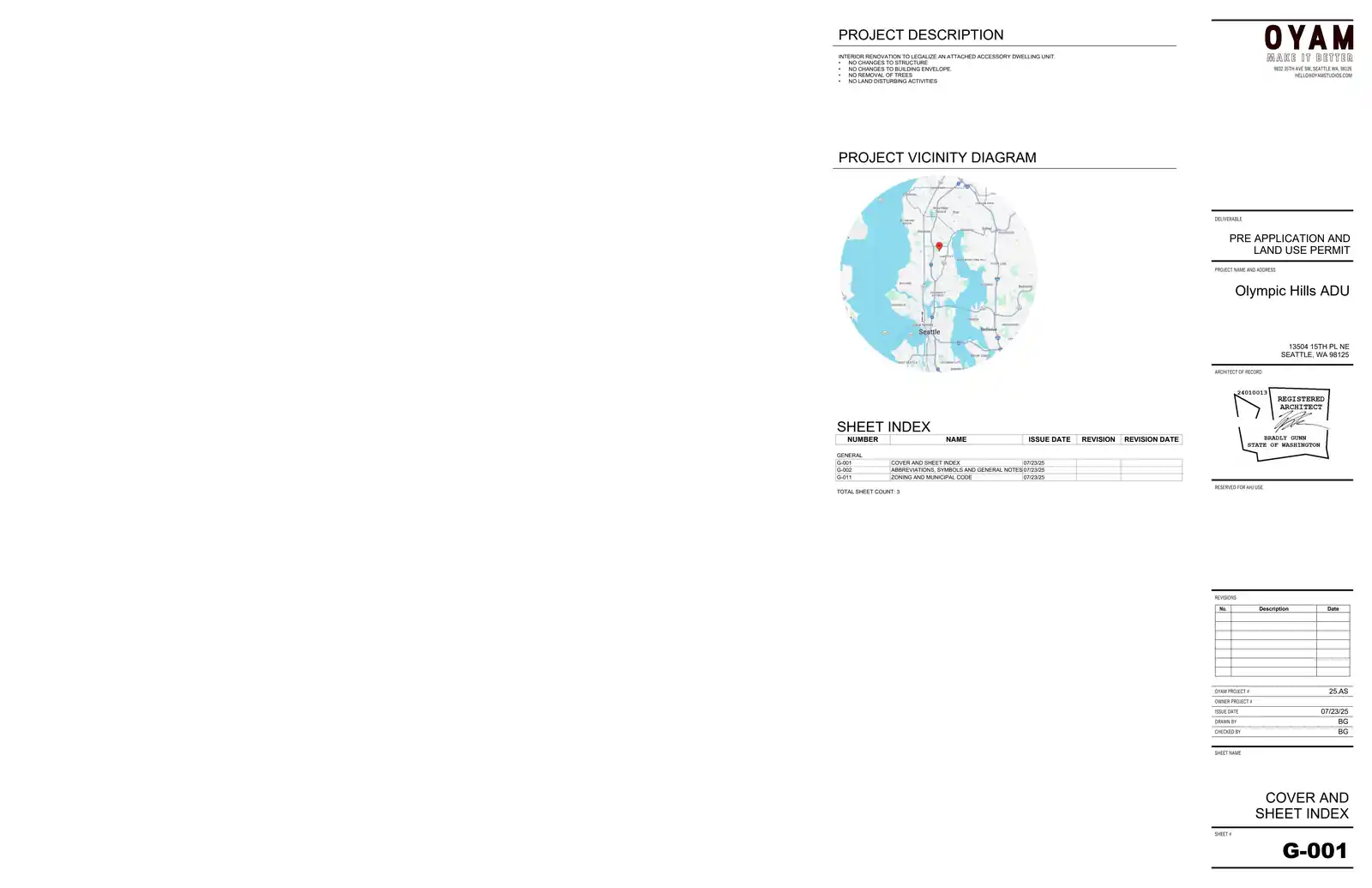 Site plan for 13504 15th Pl NE