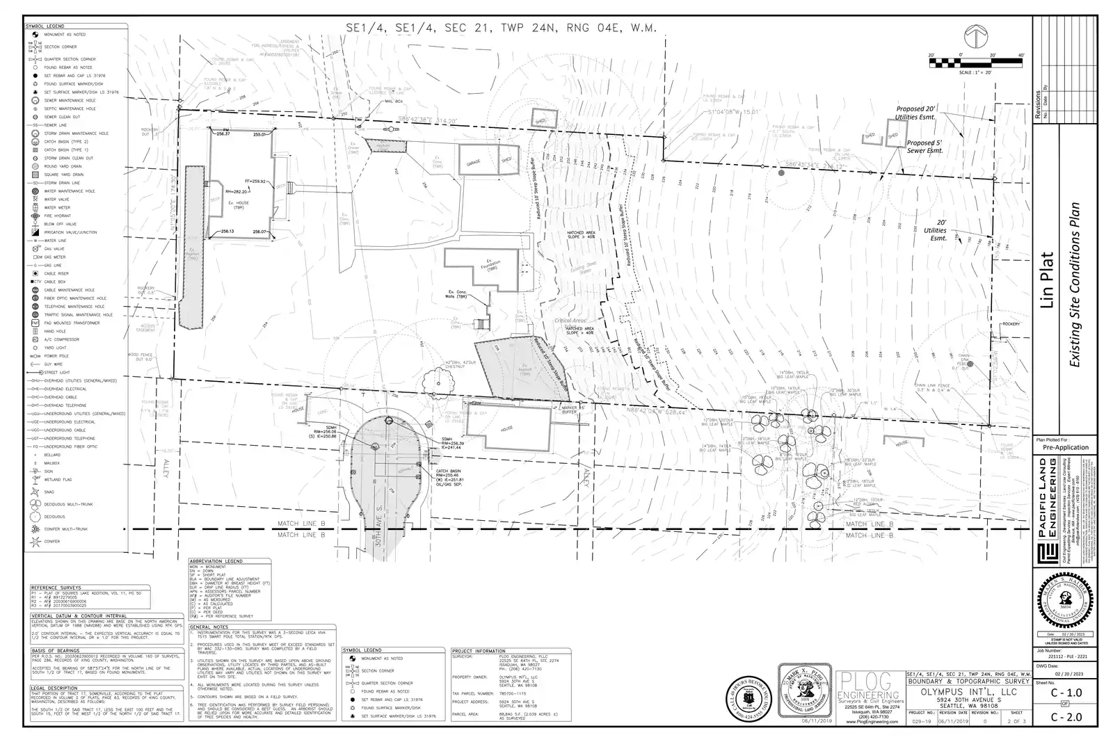 Site plan for 5924 30th Ave S