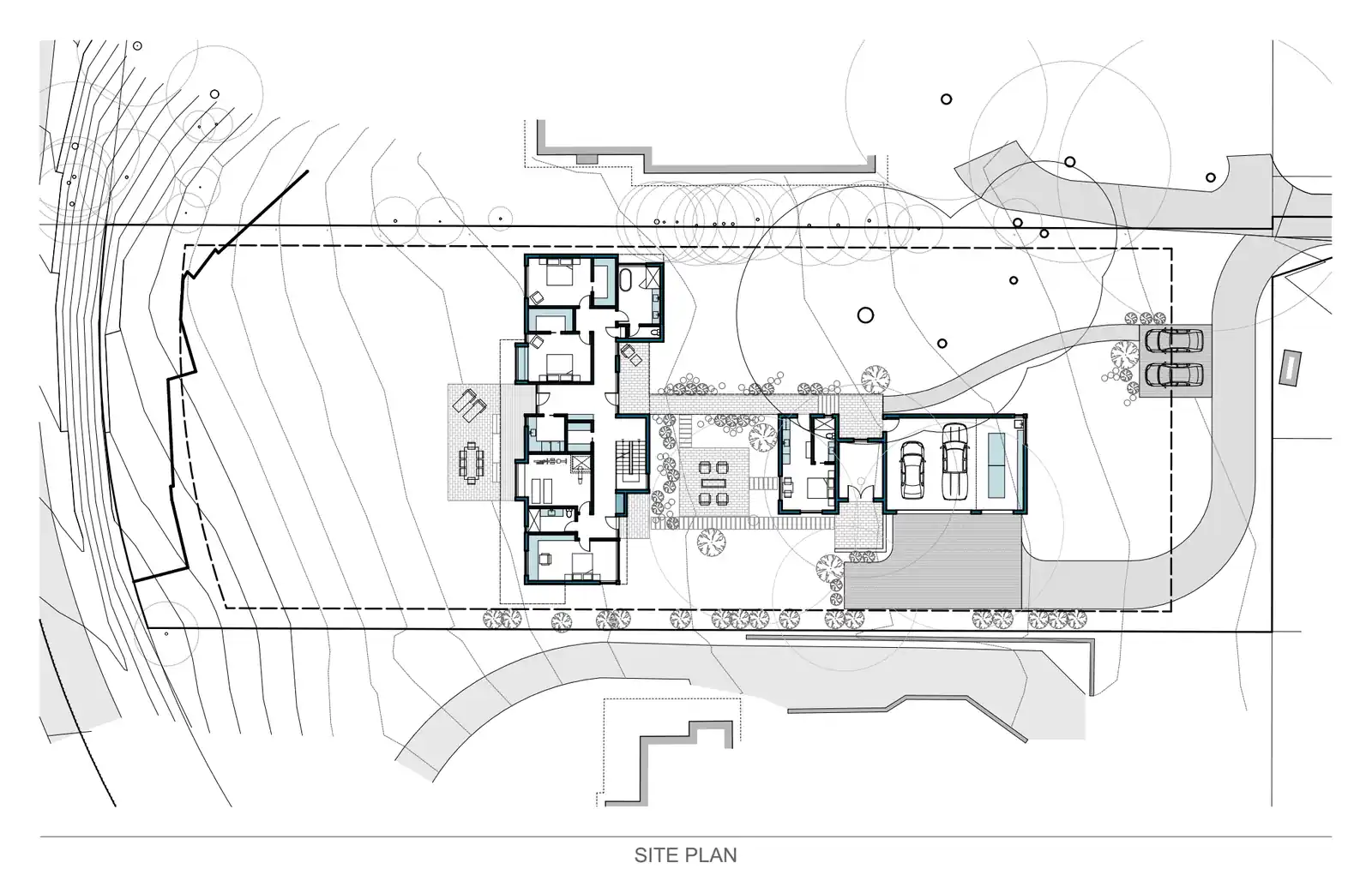 Site plan for 860 NW Elford Dr