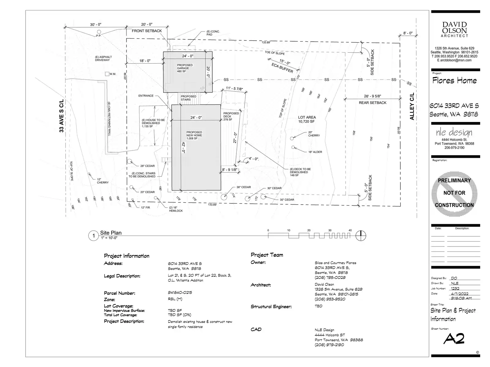 Site plan for 6014 33rd Ave S