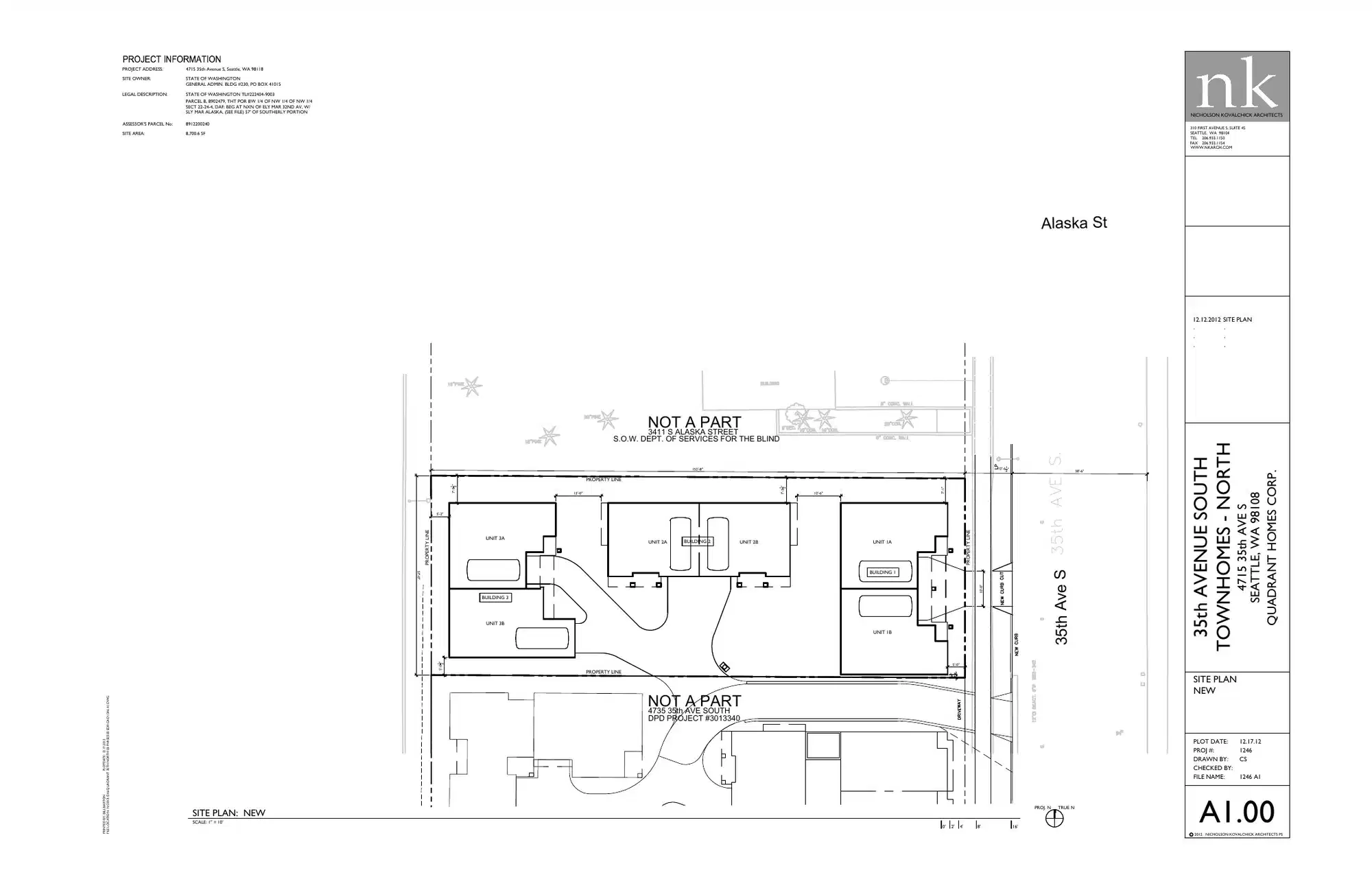 Site plan for 4719 35th Ave S
