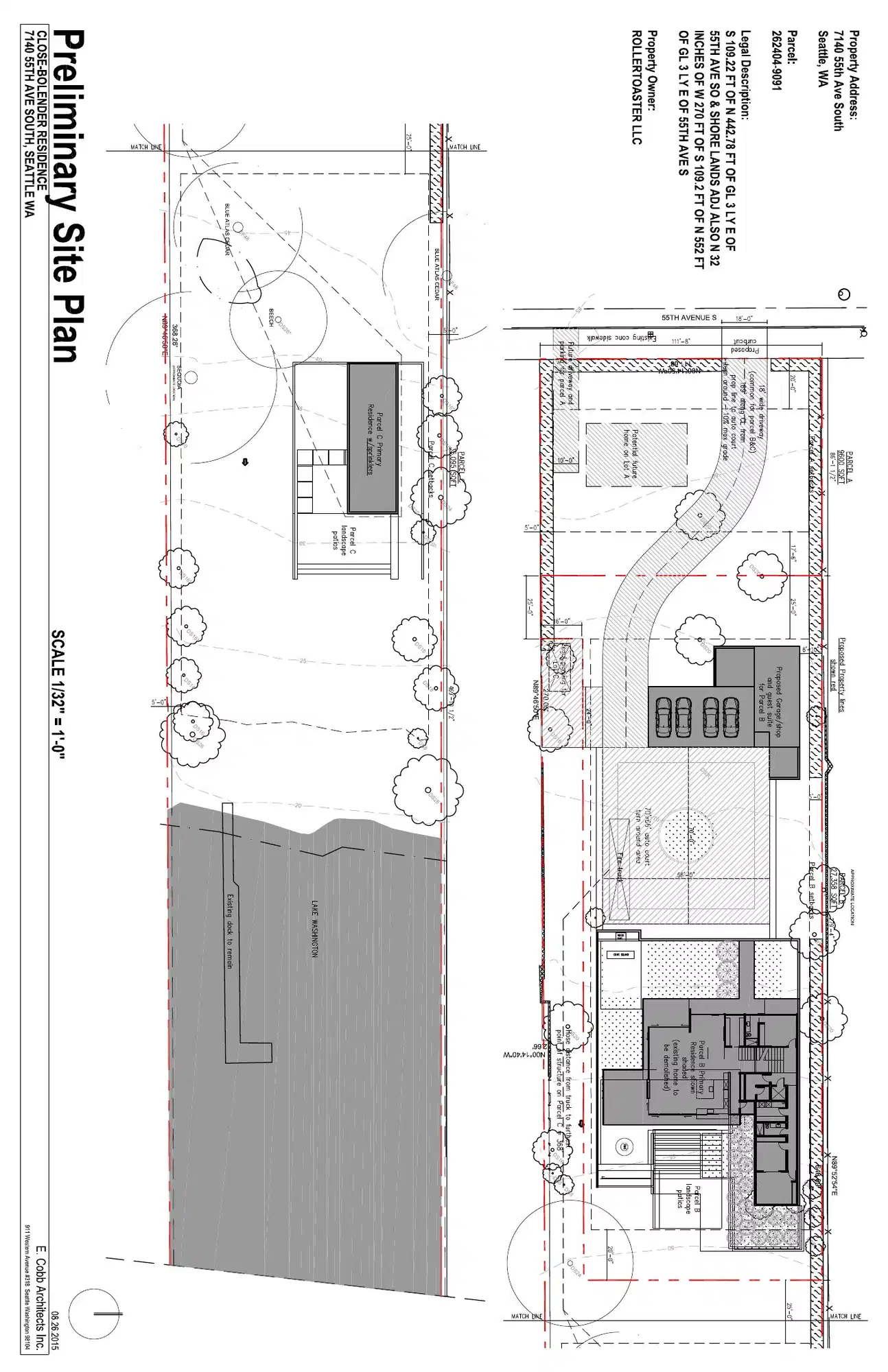 Site plan for 7140 55th Ave S