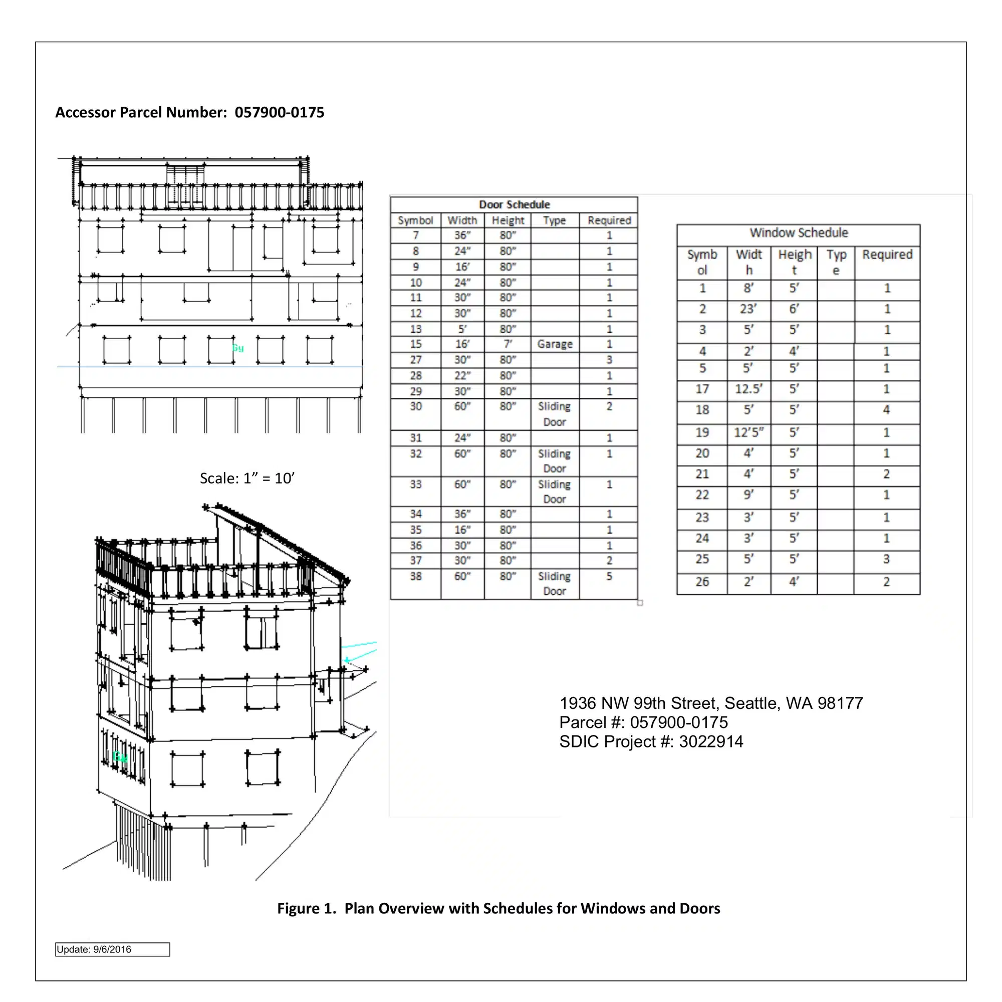Site plan for 1936 NW 99th St