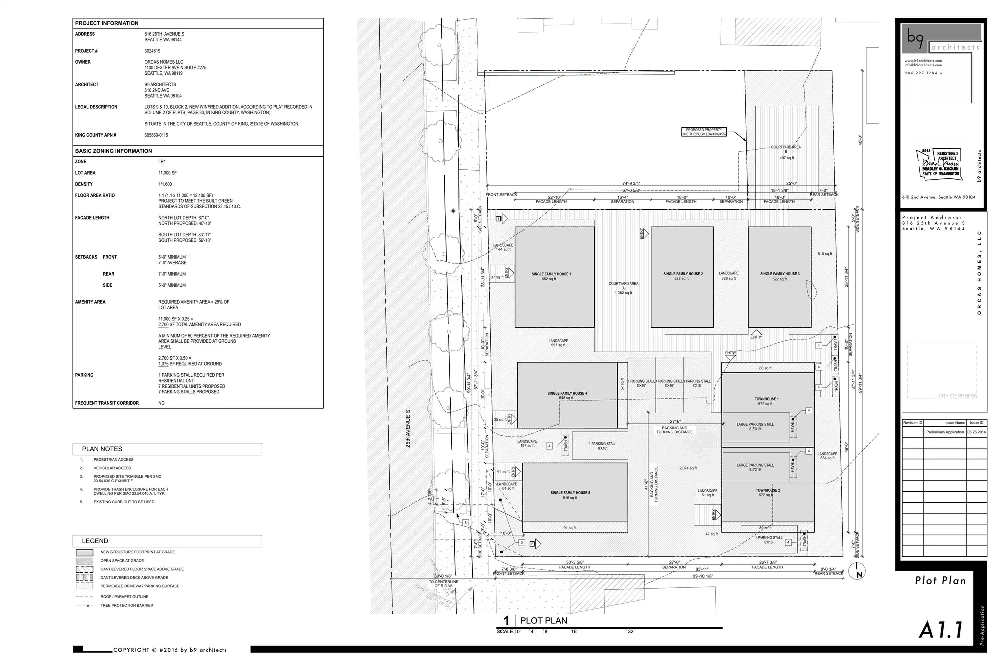 Site plan for 812 25th Ave S