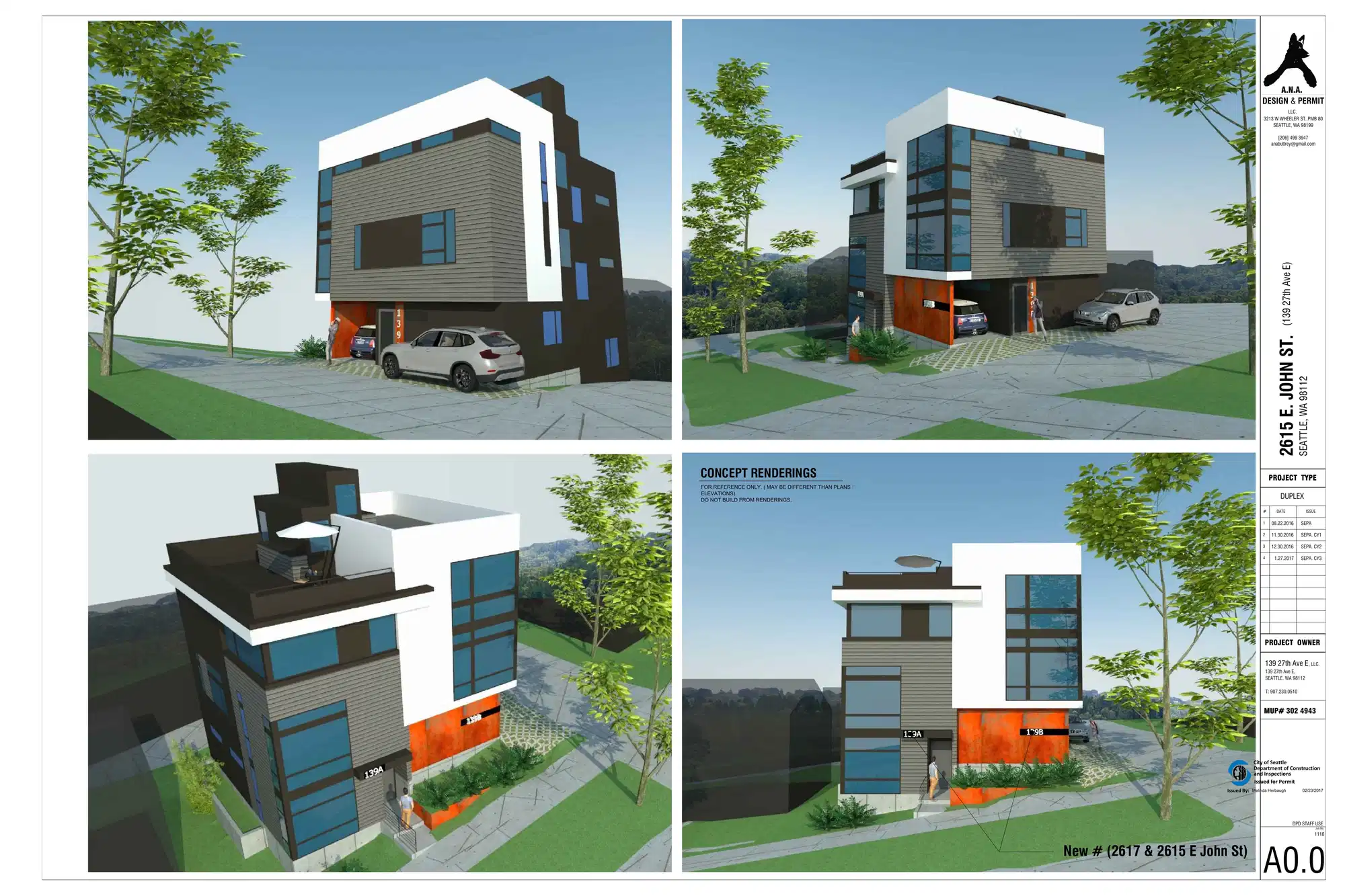 Site plan for 139 27th Ave E