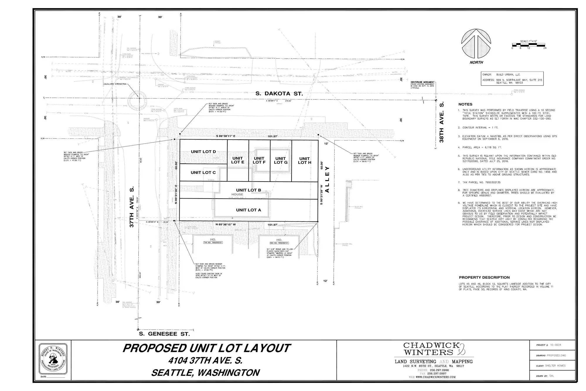 Site plan for 4104 37th Ave S