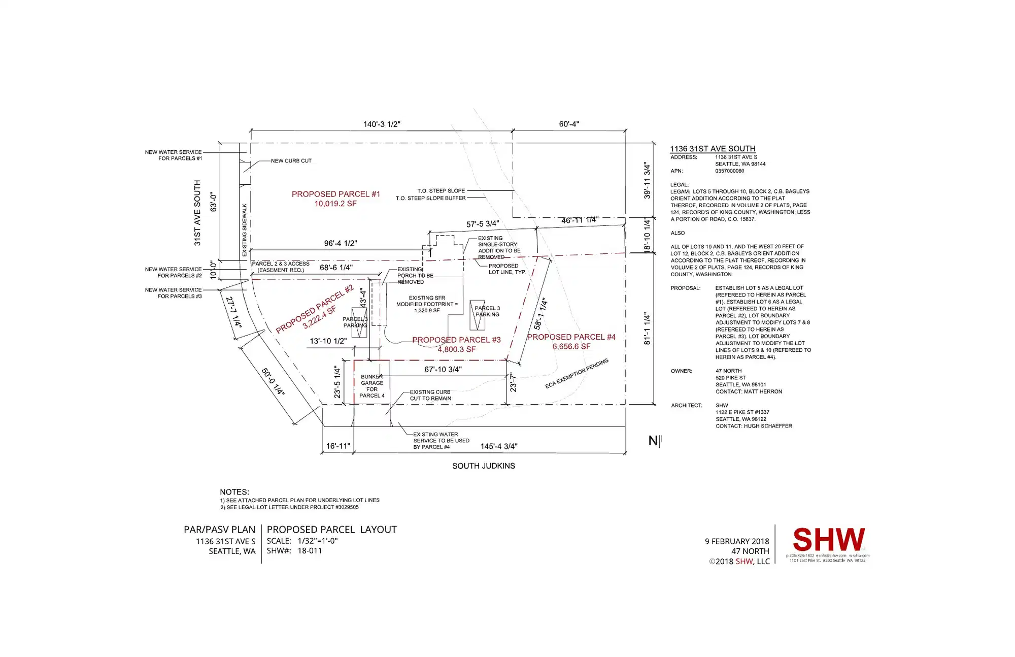 Site plan for 1136 31st Ave S