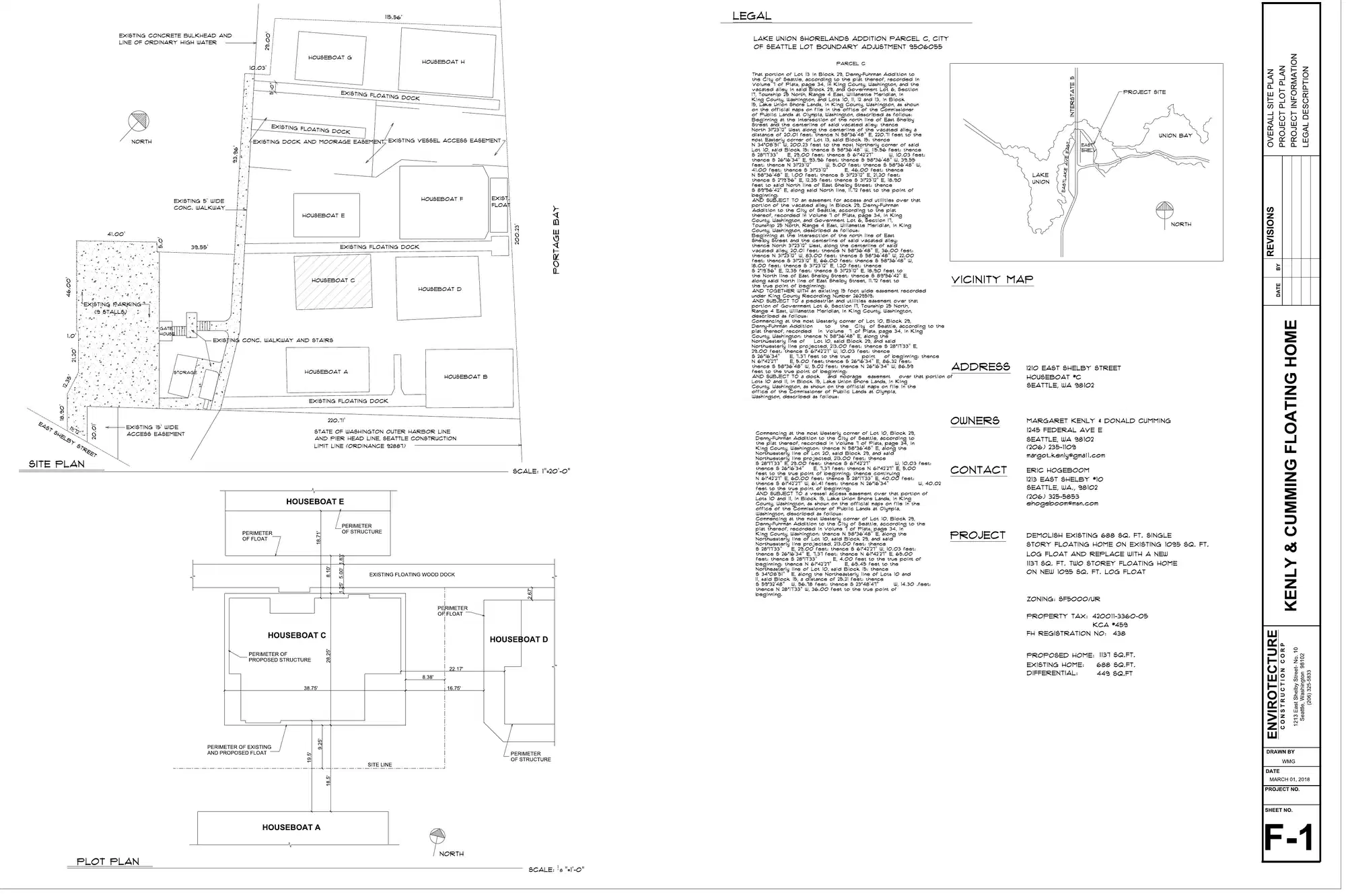 Site plan for 1210 E Shelby St