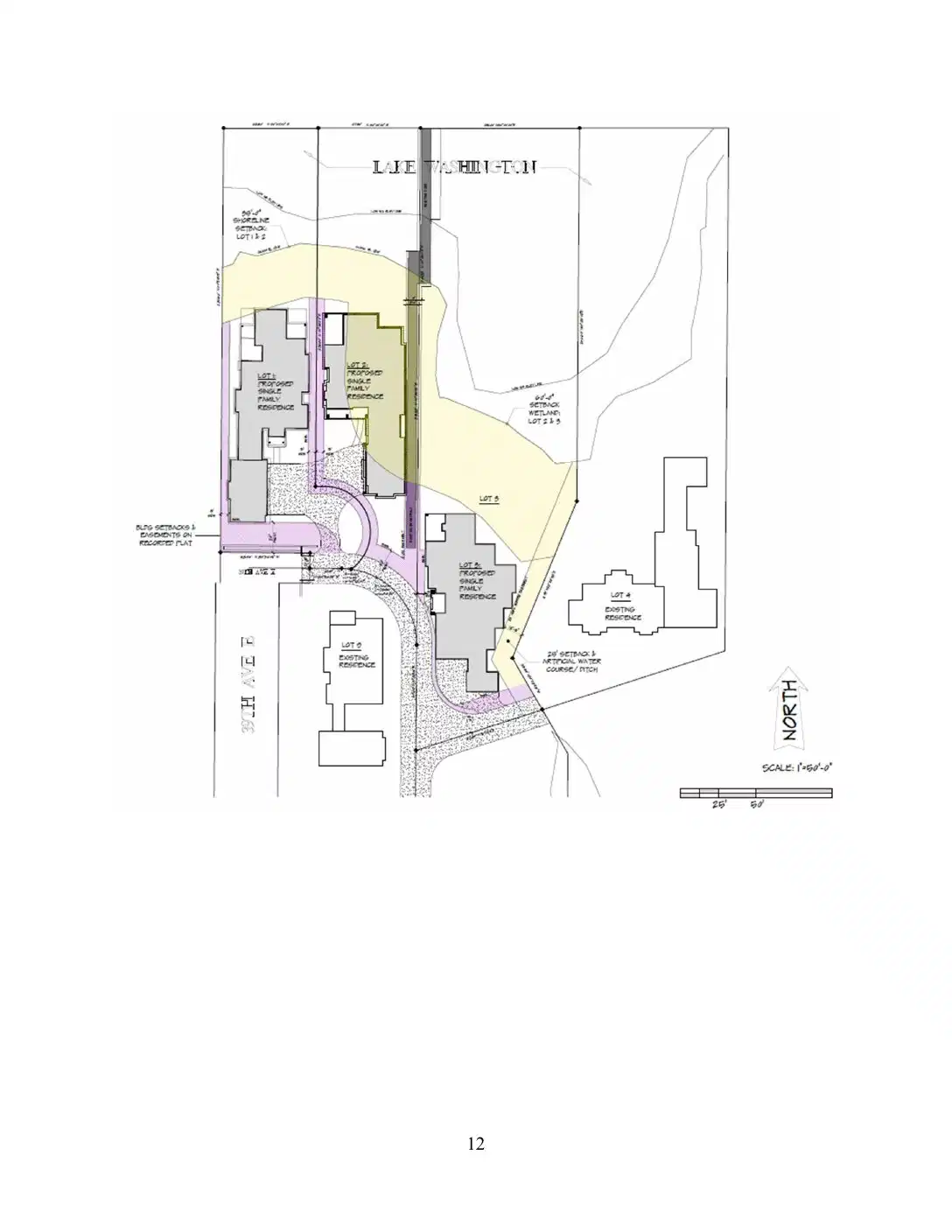 Site plan for 2548 39th Ave E