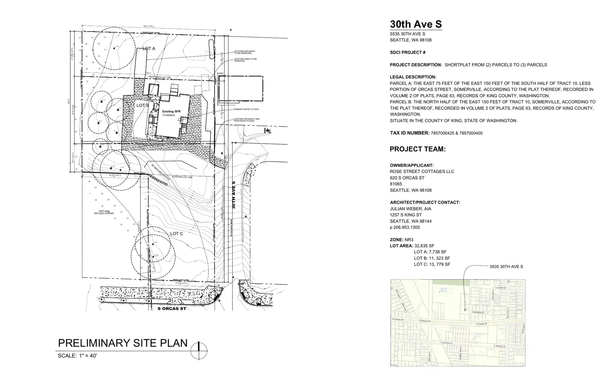 Site plan for 5541 30th Ave S