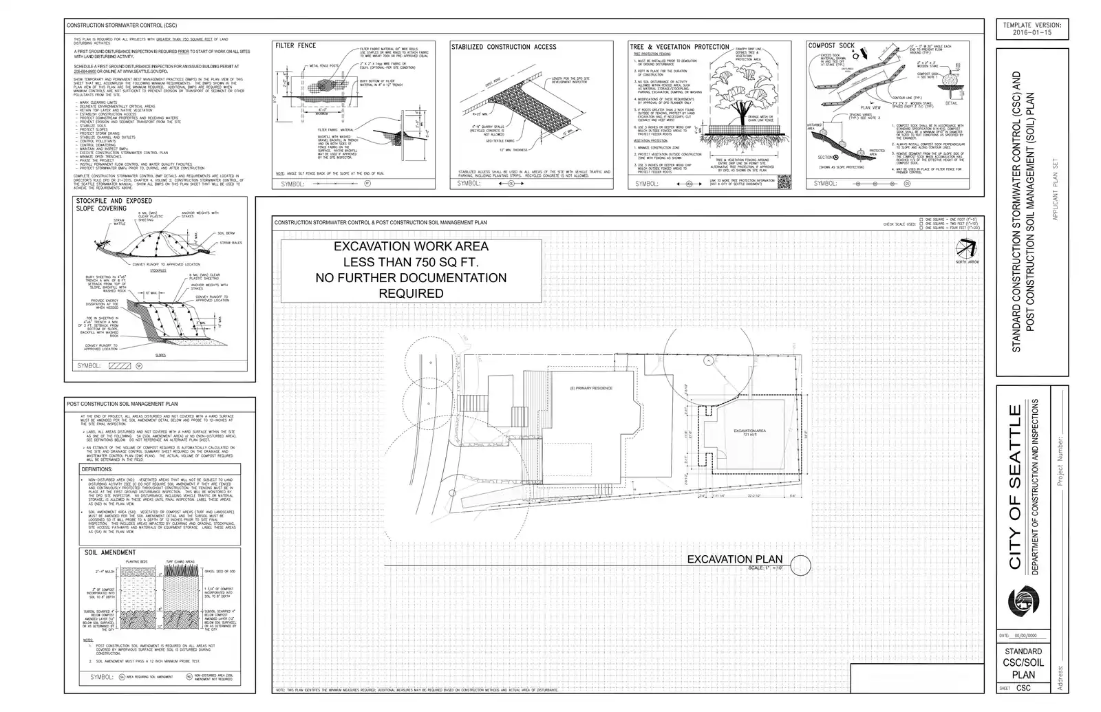 Site plan for 4548 NE Tulane Pl