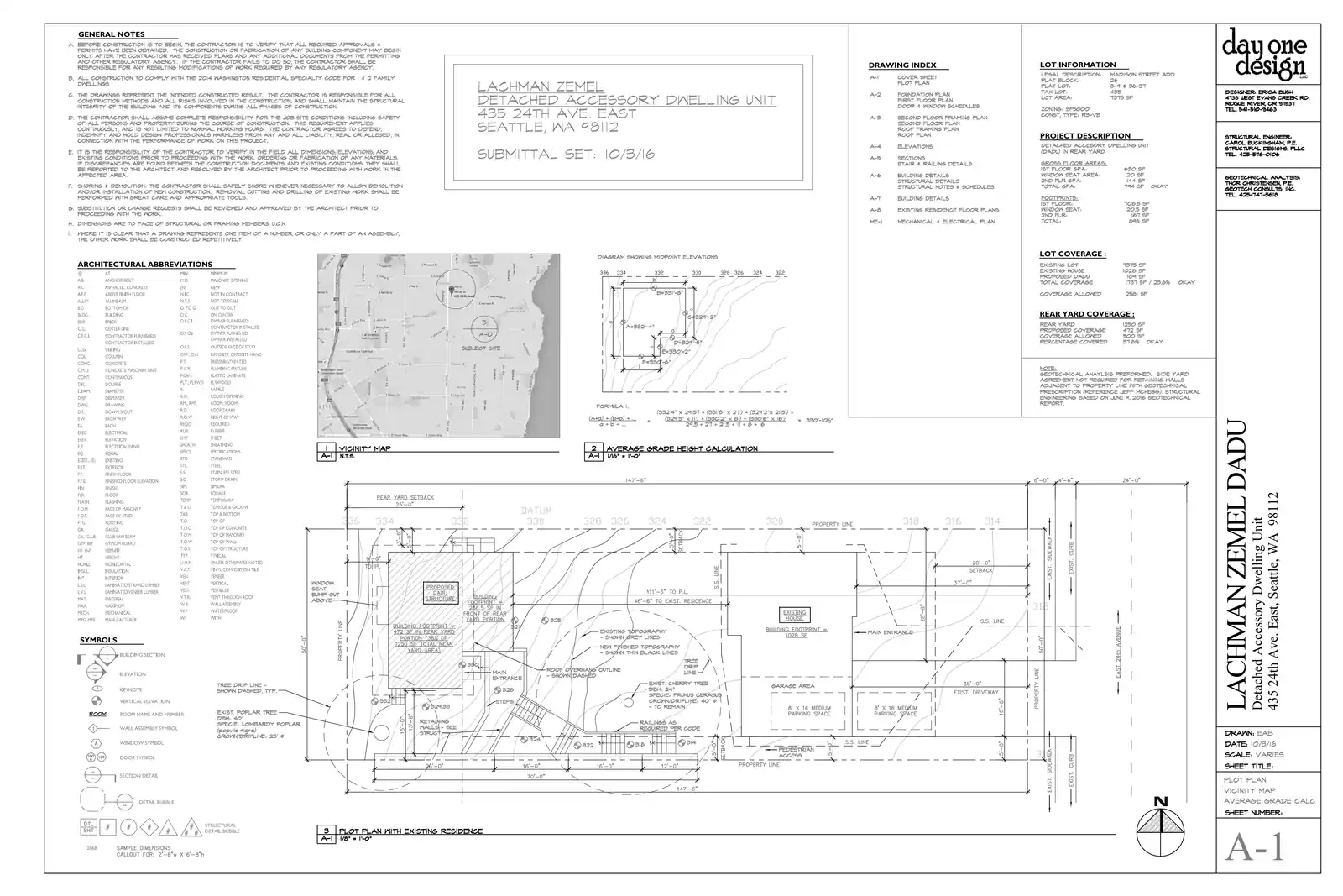 Site plan for 435 24th Ave E