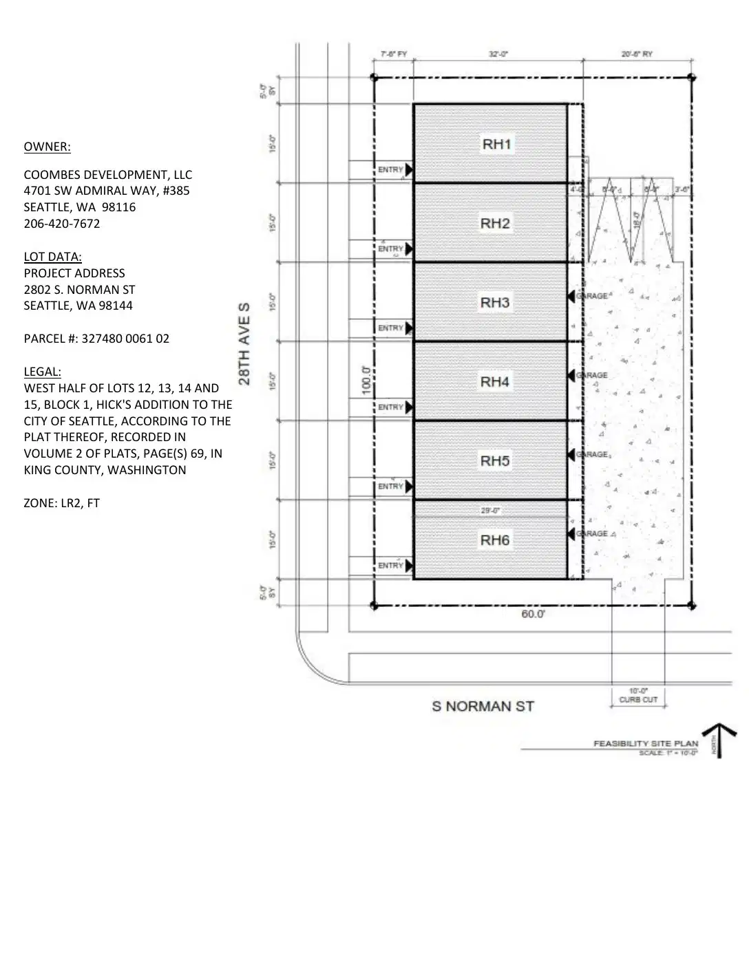 Site plan for 930 28th Ave S
