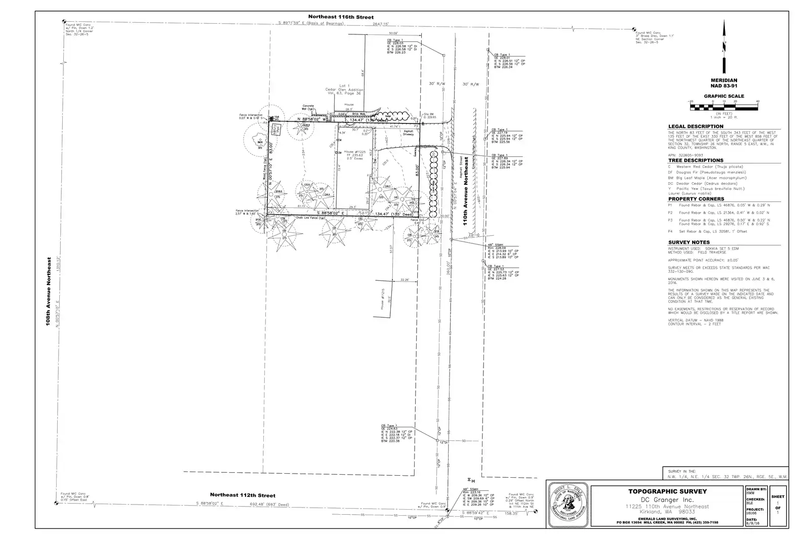 Site plan for 3427 19th Ave S