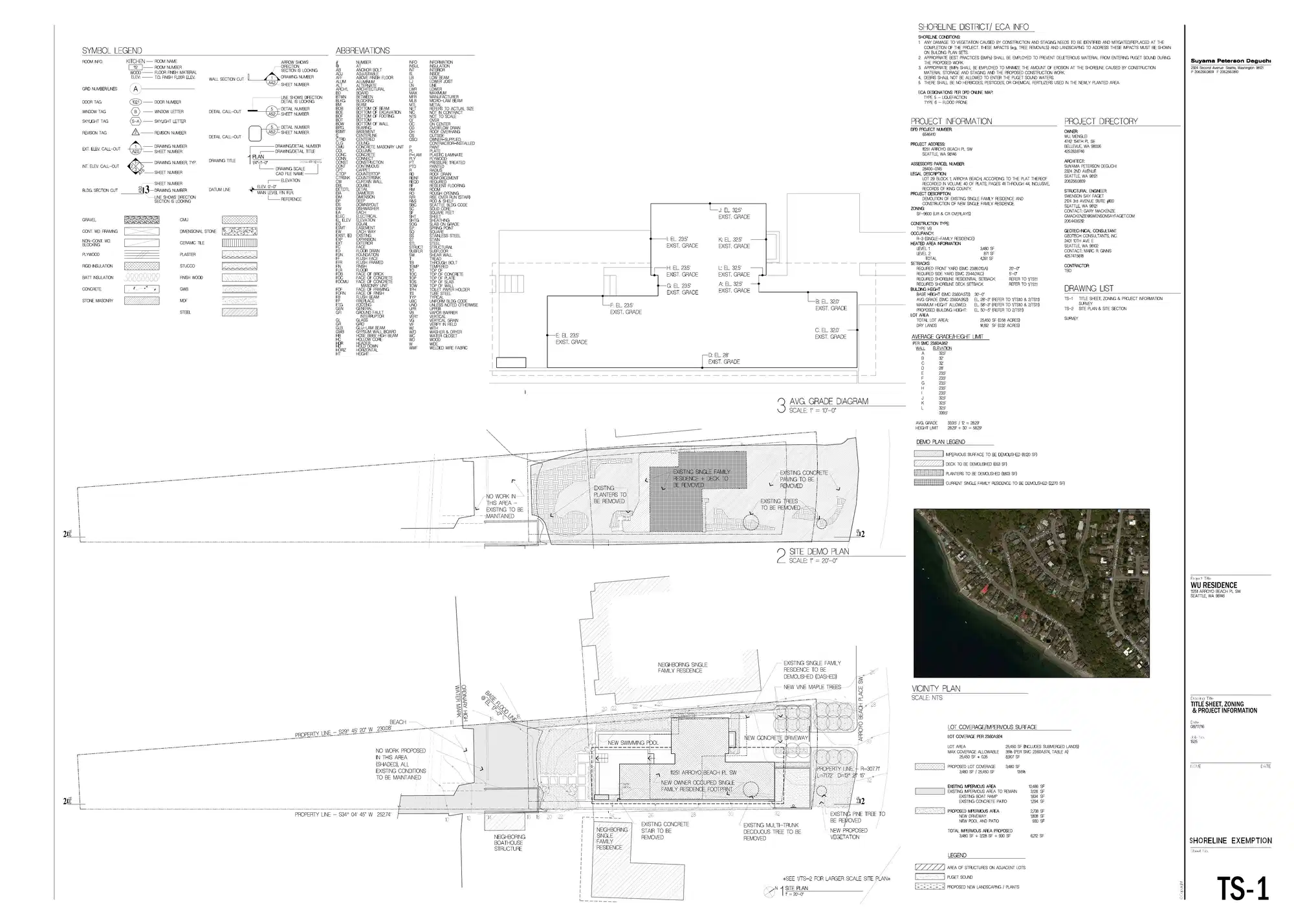 Site plan for 11251 Arroyo Beach Pl SW
