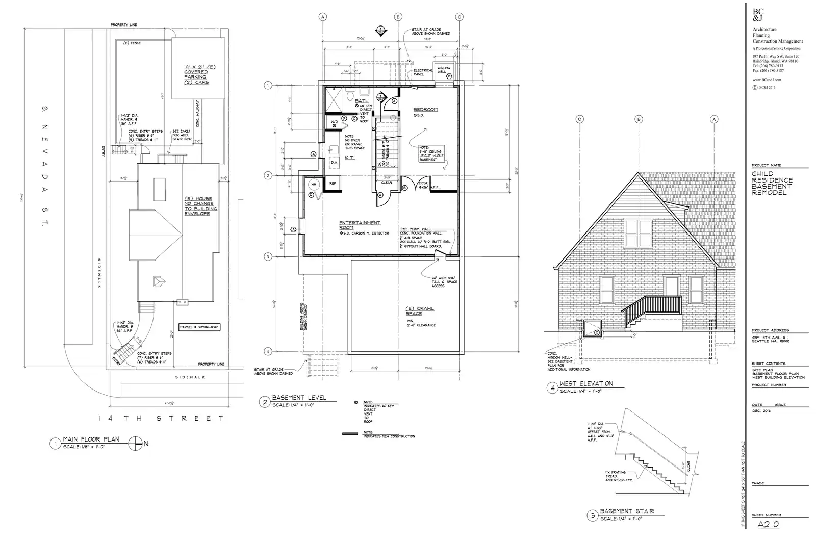 Site plan for 4159 14th Ave S