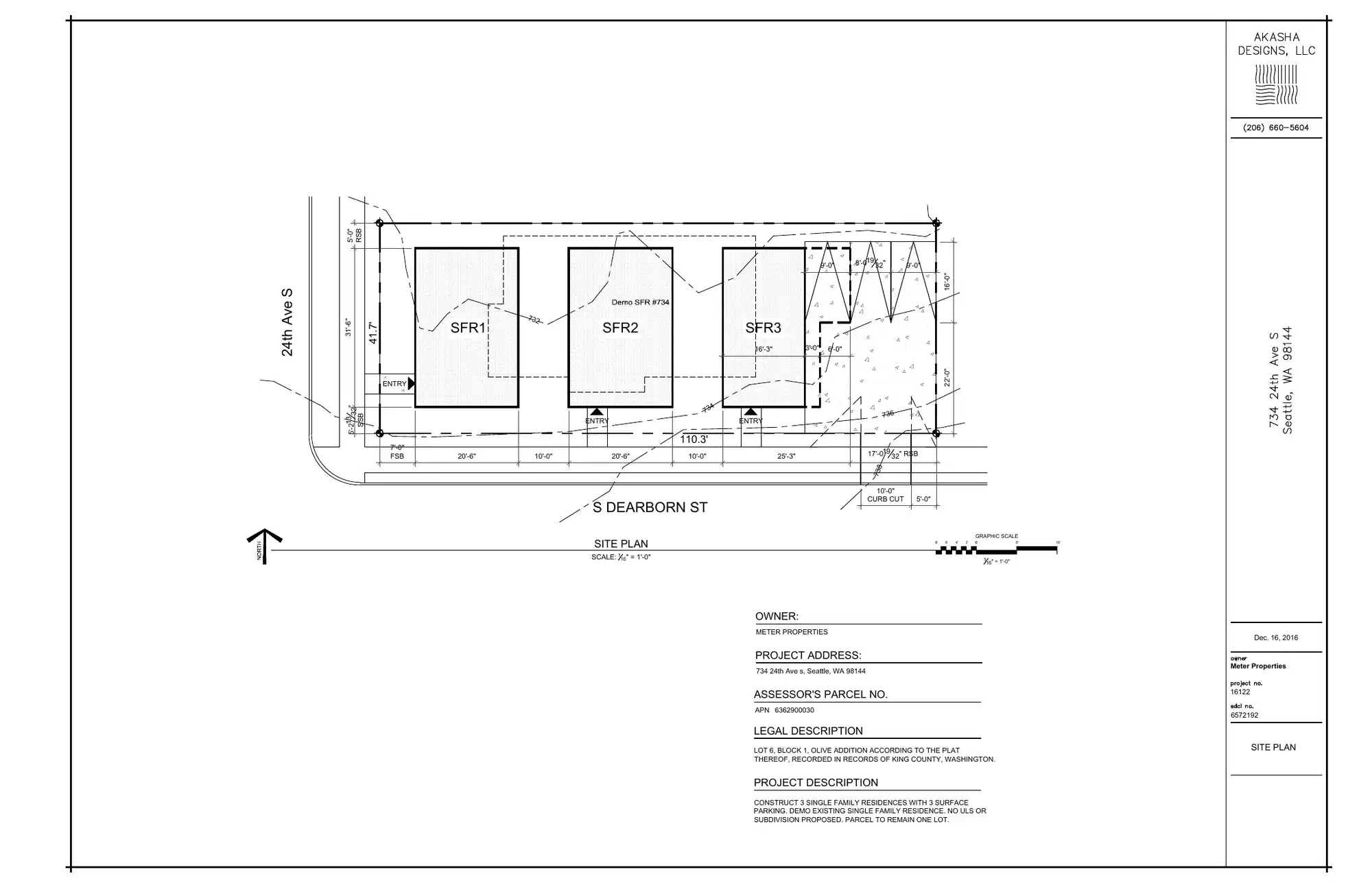 Site plan for 734 24th Ave S