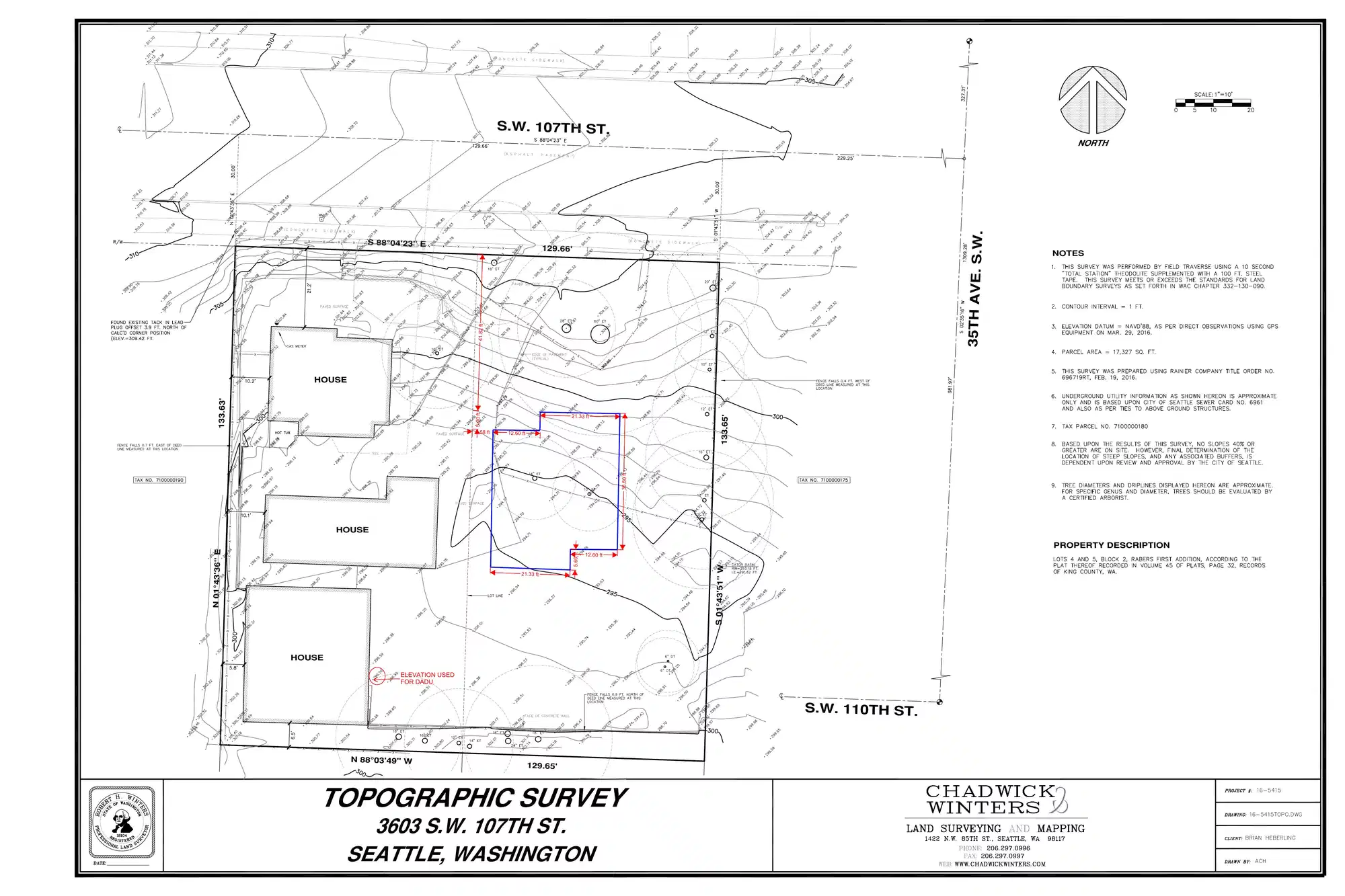 Site plan for 3601 SW 107th St