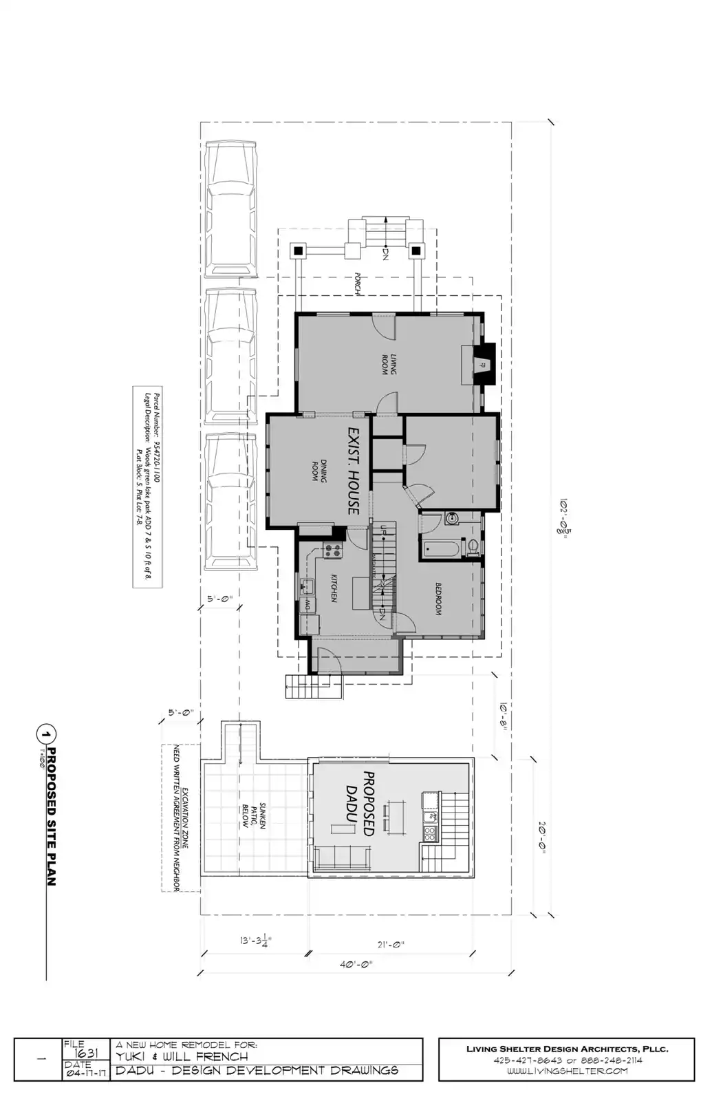 Site plan for 6510 19th Ave NE