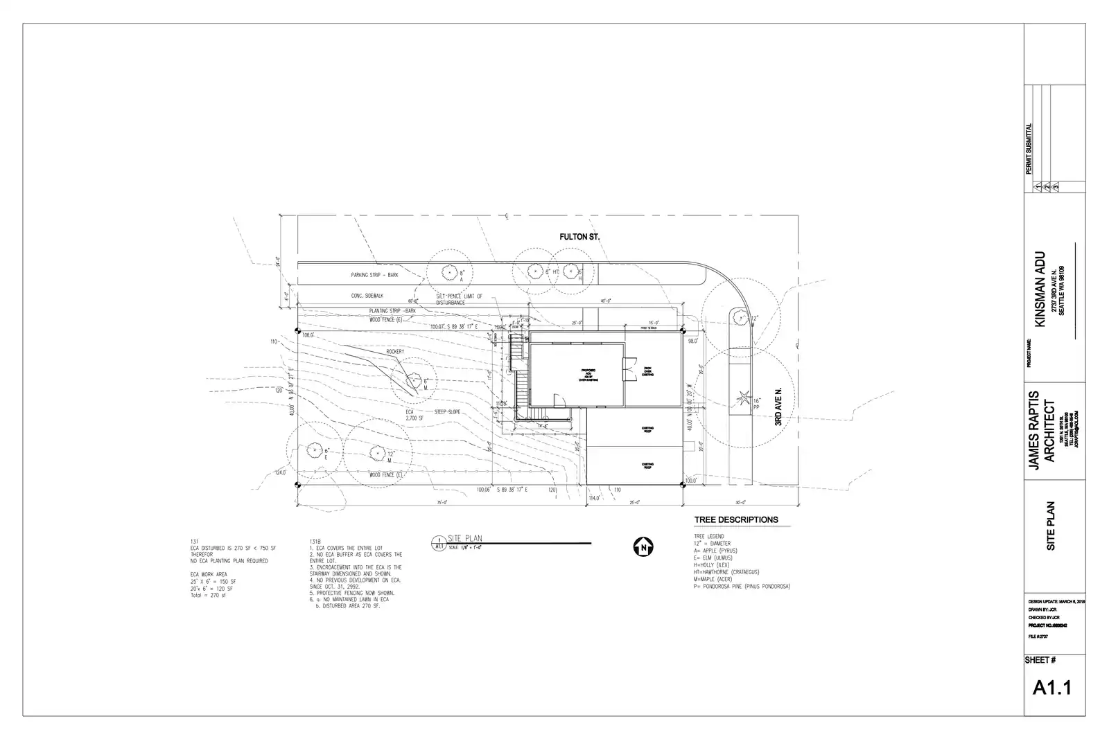 Site plan for 2737 3rd Ave N