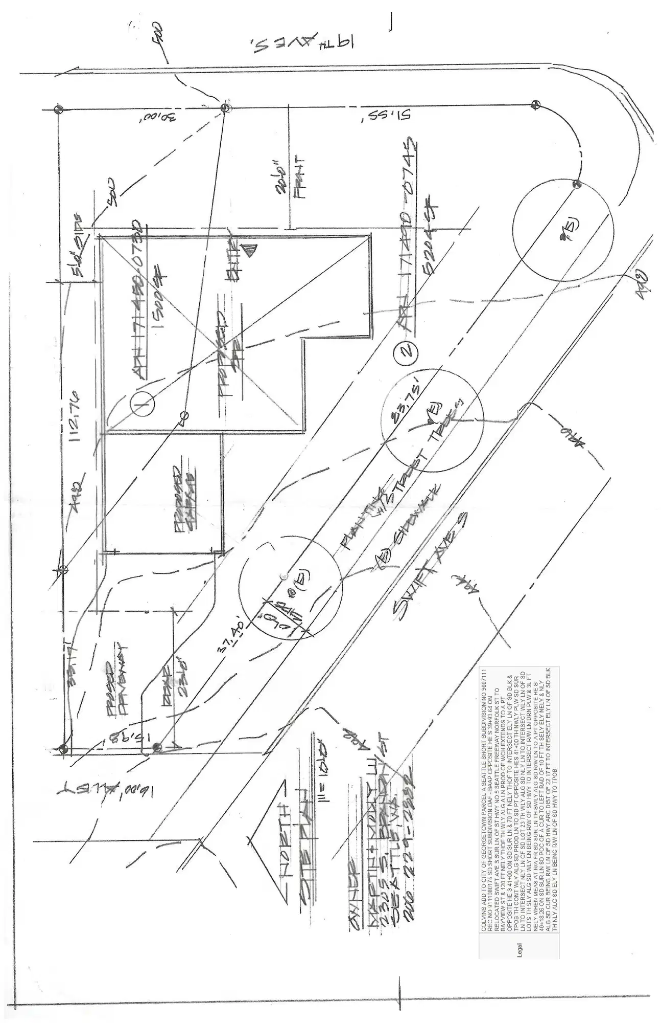 Site plan for 6035 19th Ave S