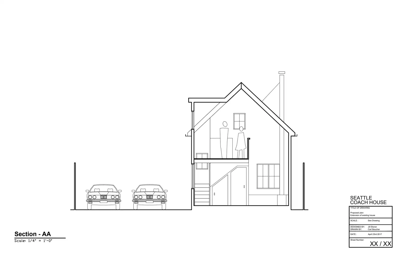 Site plan for 1520 NE 62nd St