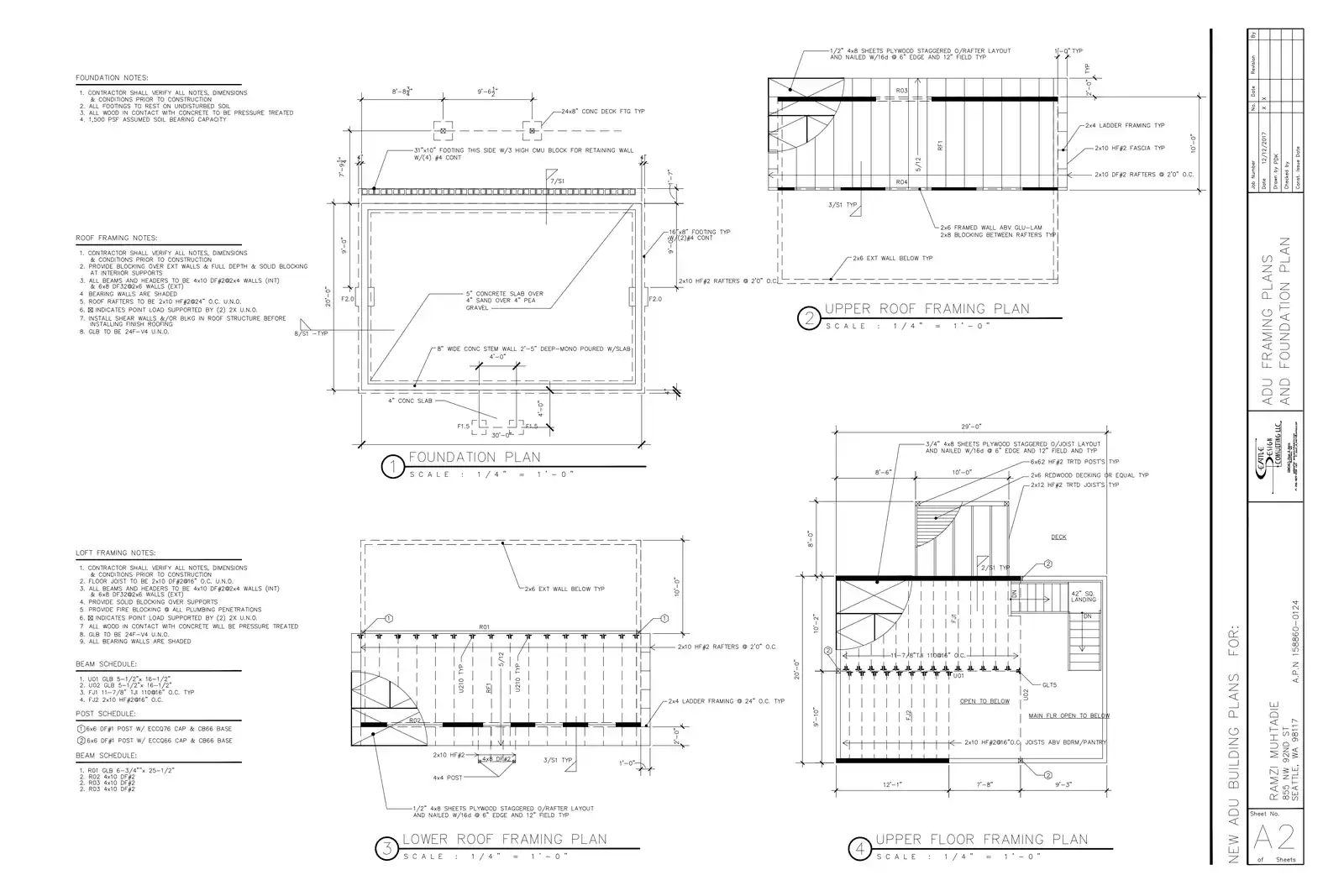 Site plan for 855 NW 92nd St