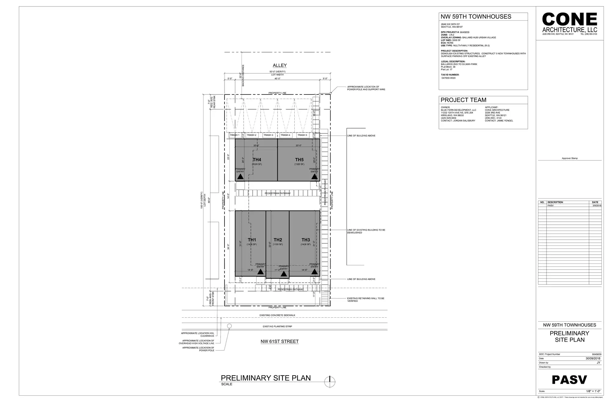 Site plan for 2644 NW 59th St