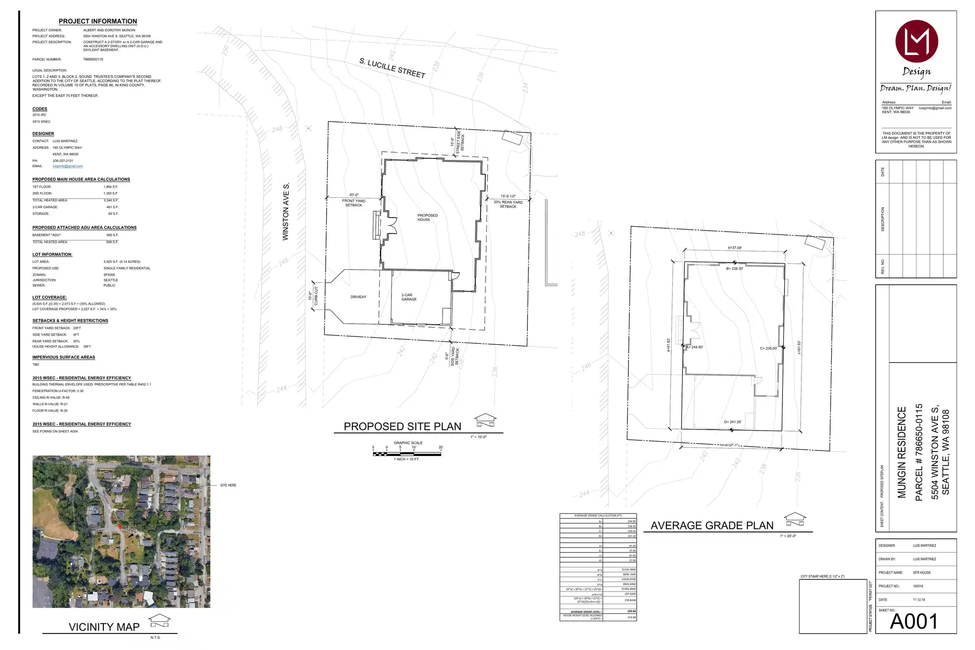 Site plan for 5504 Winston Ave S