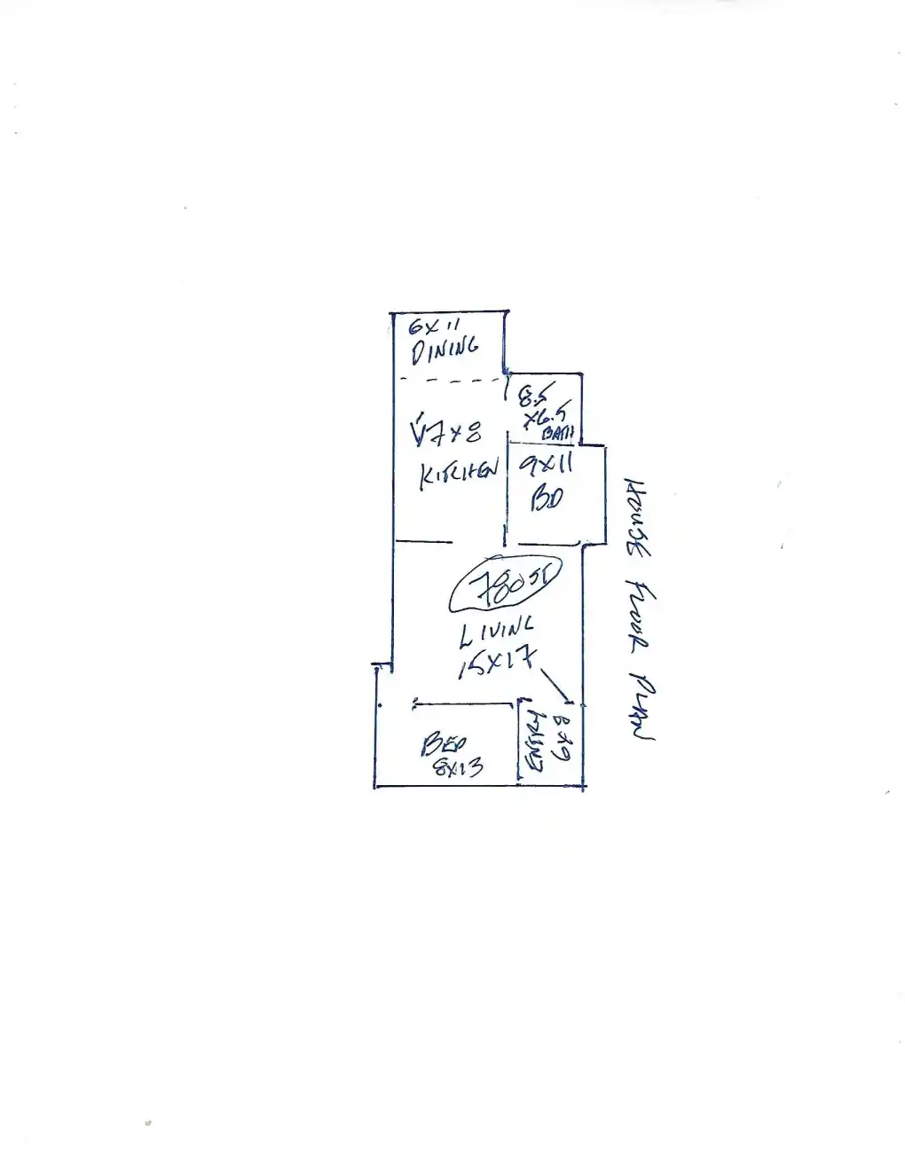 Site plan for 210 NW 41st St