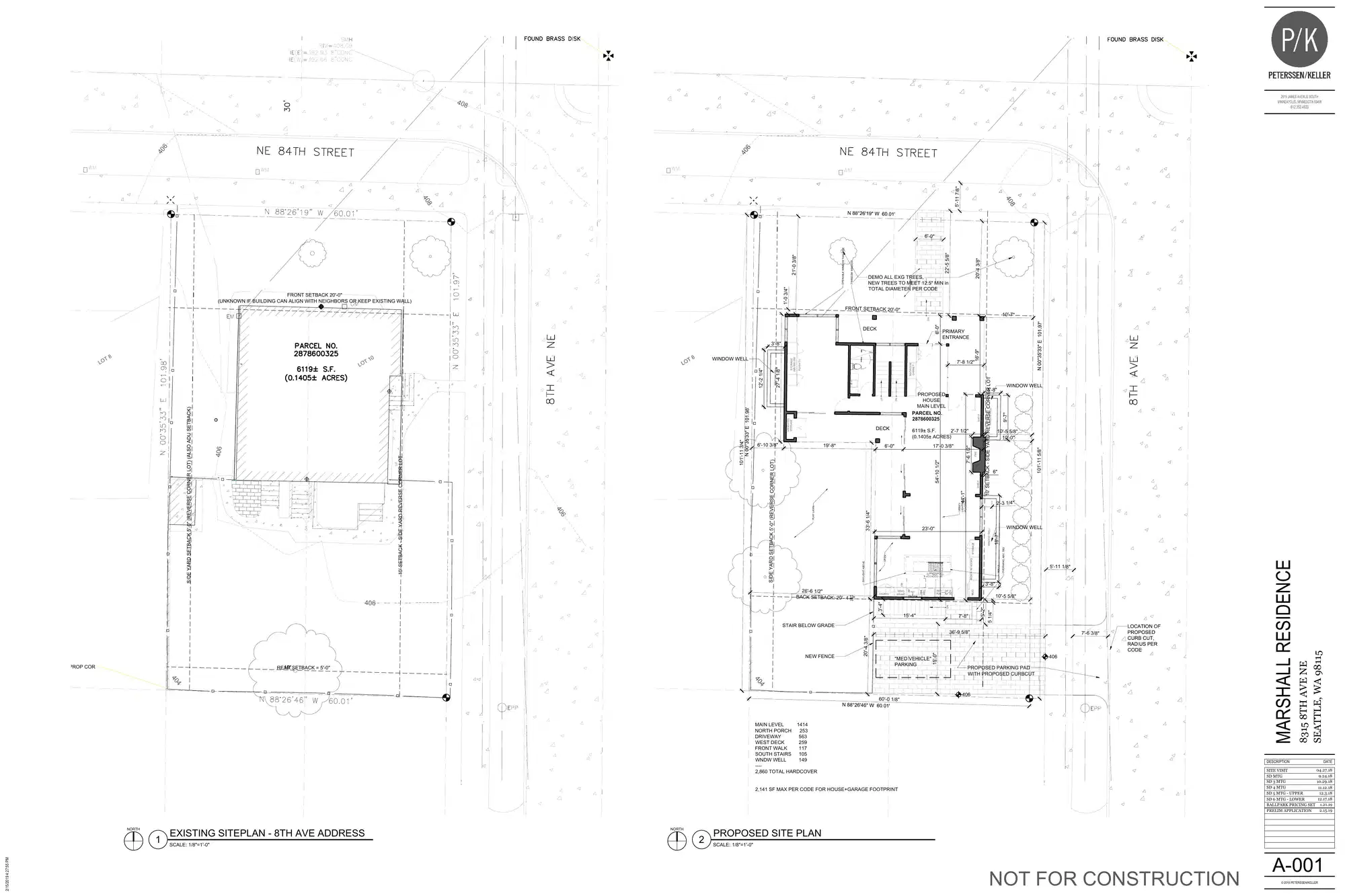 Site plan for 559 NE 84th St