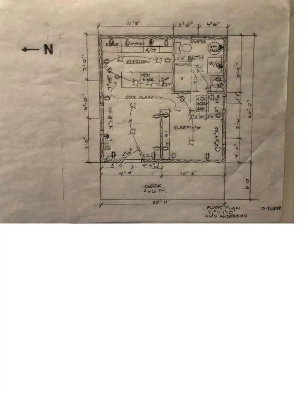 Site plan for 12512 2nd Ave NE