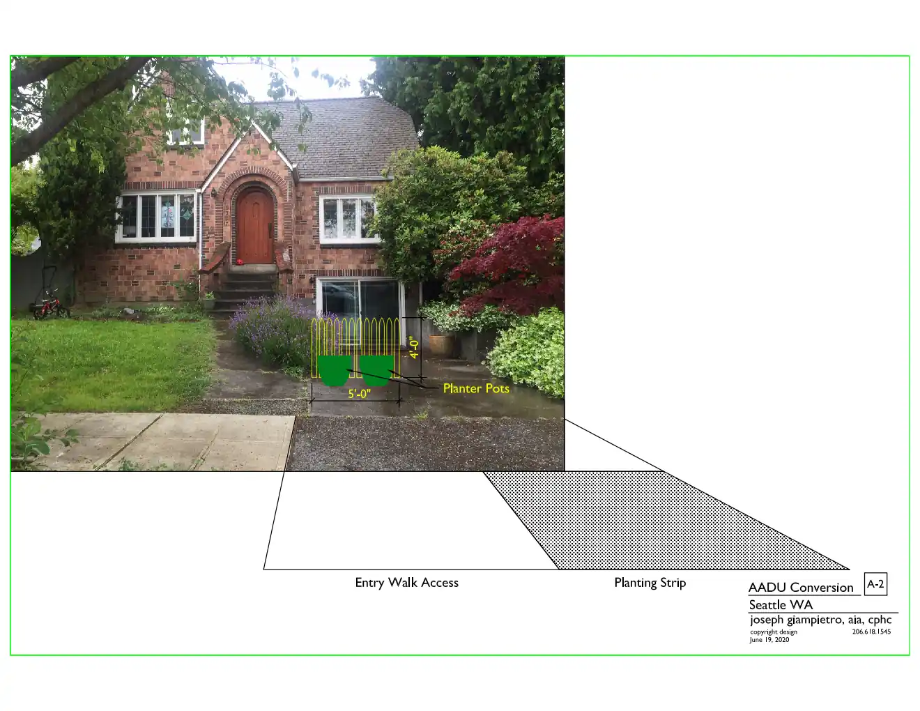 Site plan for 5307 32nd Ave S