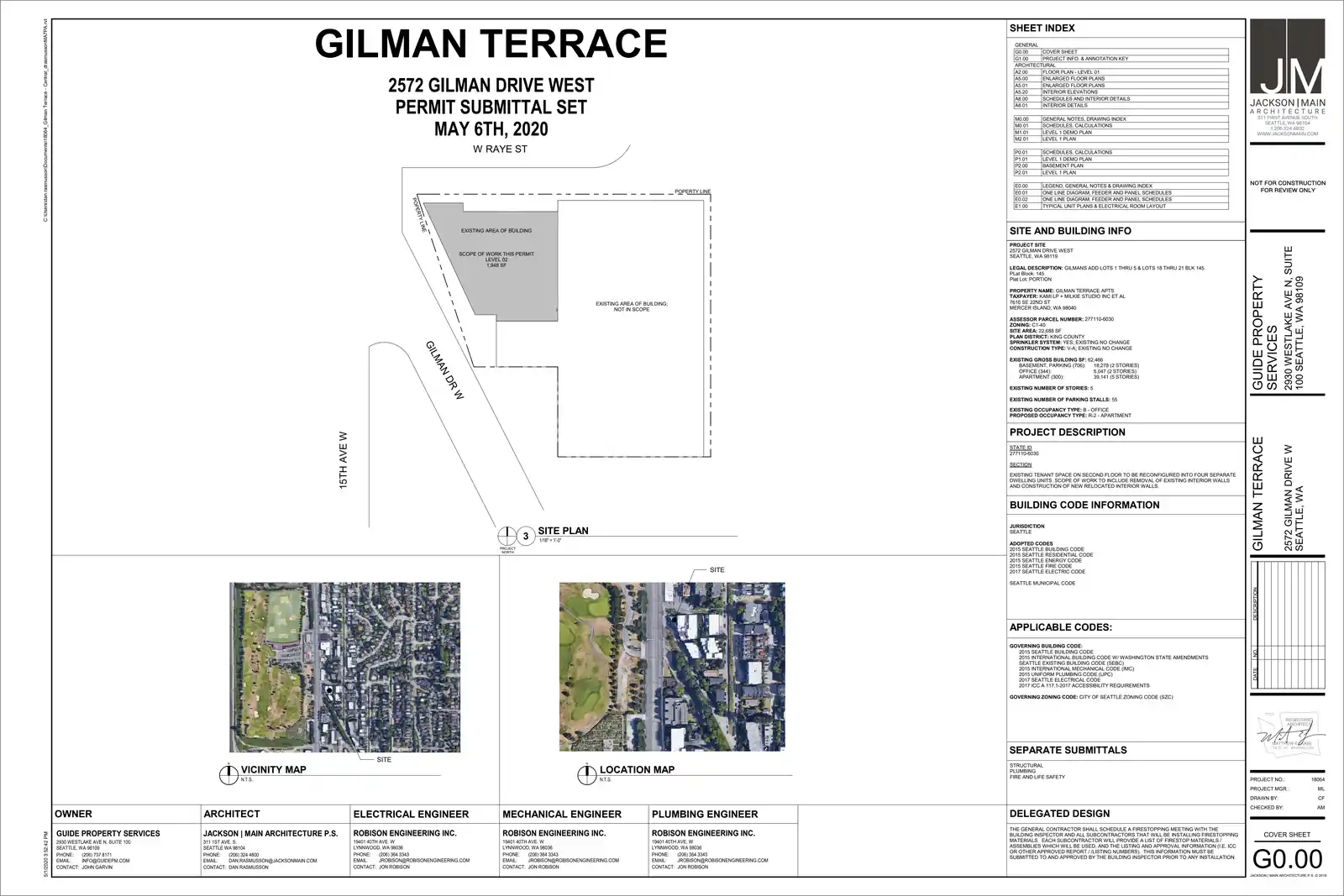 Site plan for 2572 Gilman Dr W
