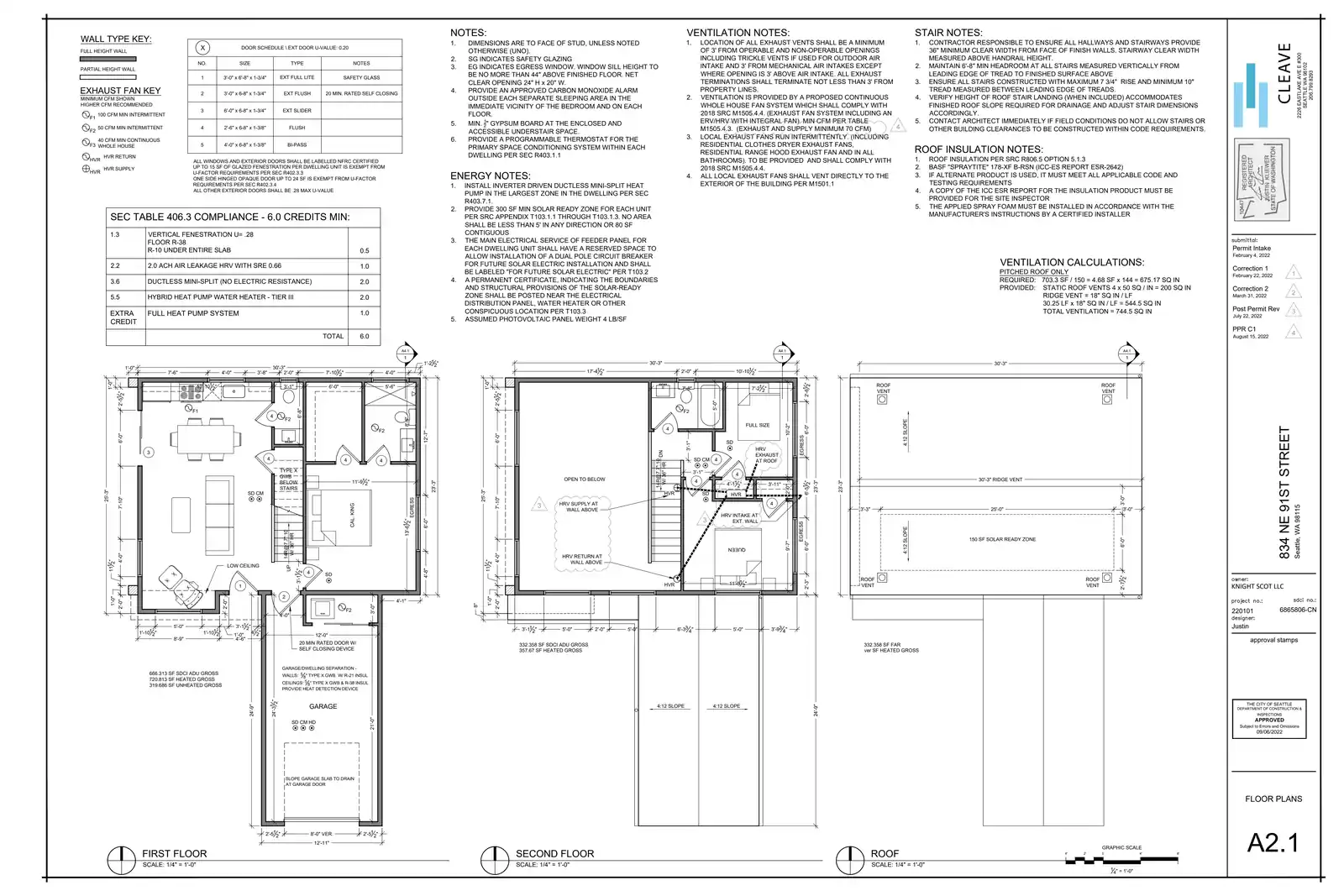 Site plan for 834 NE 91st St