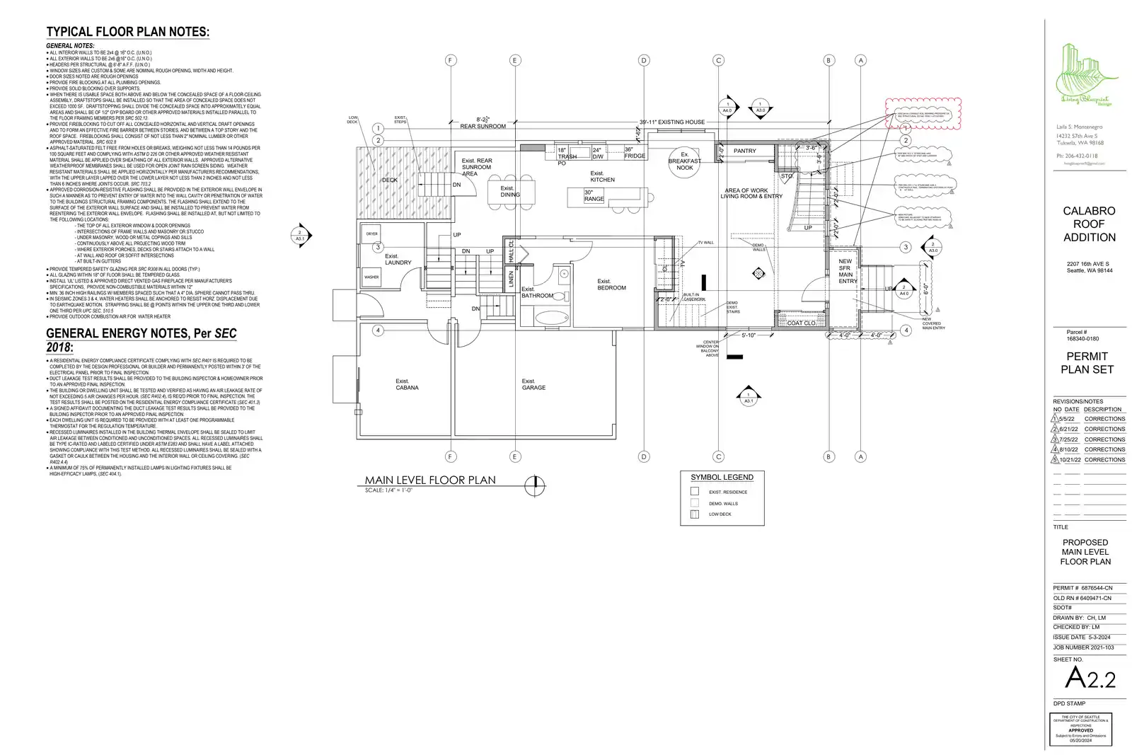 Site plan for 2207 16th Ave S