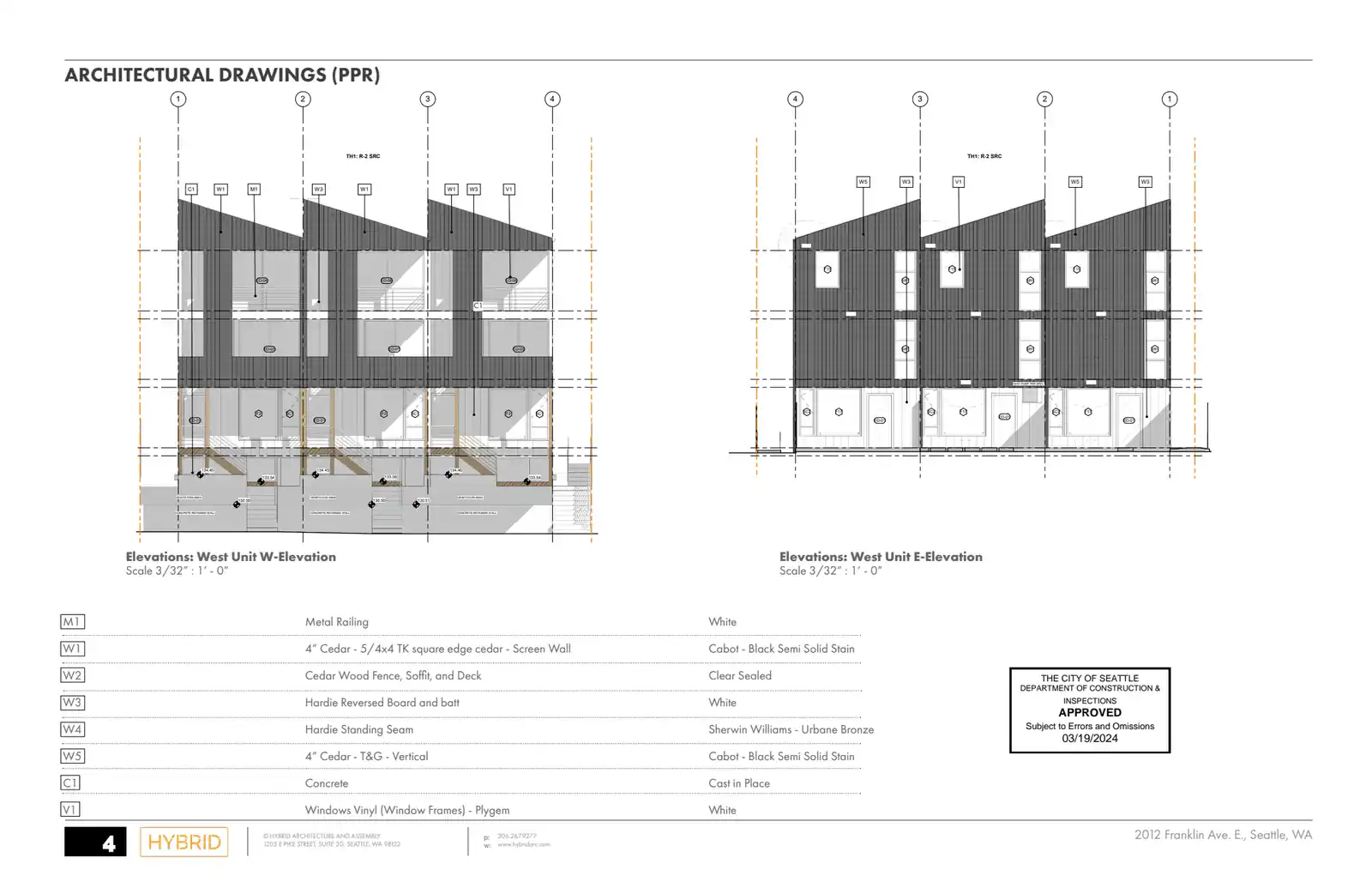 Site plan for 2016 Franklin Ave E