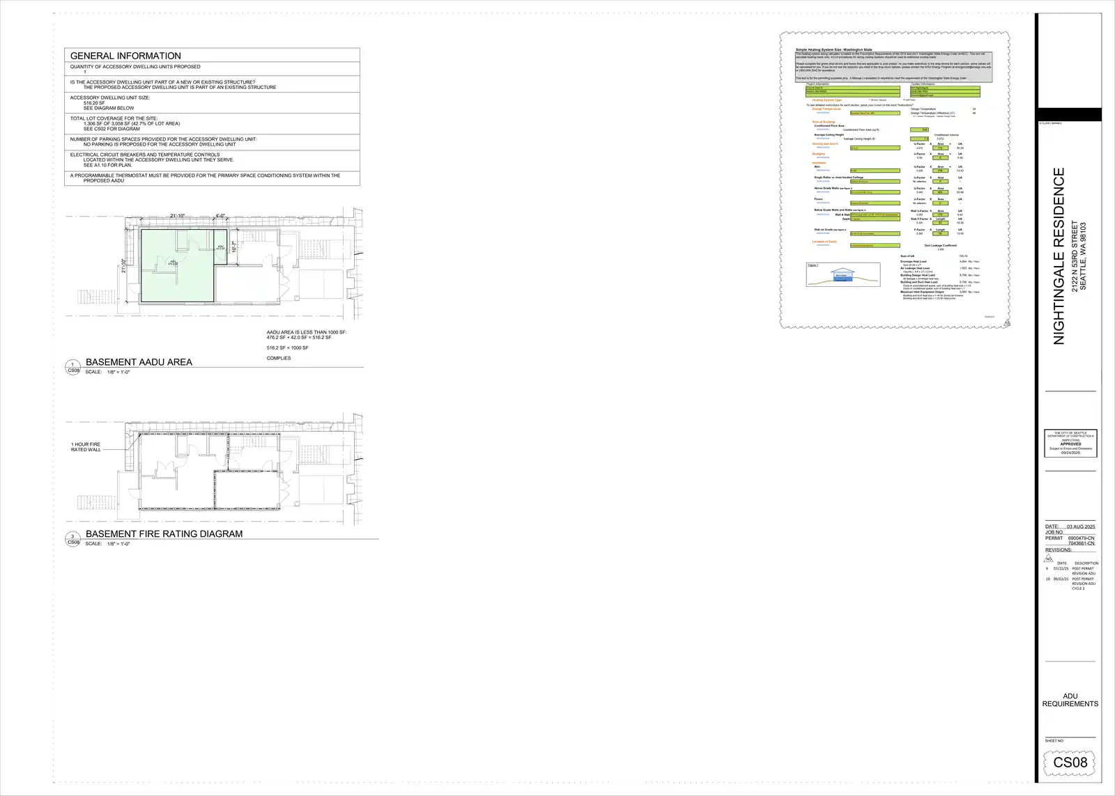 Site plan for 2122 N 53rd St