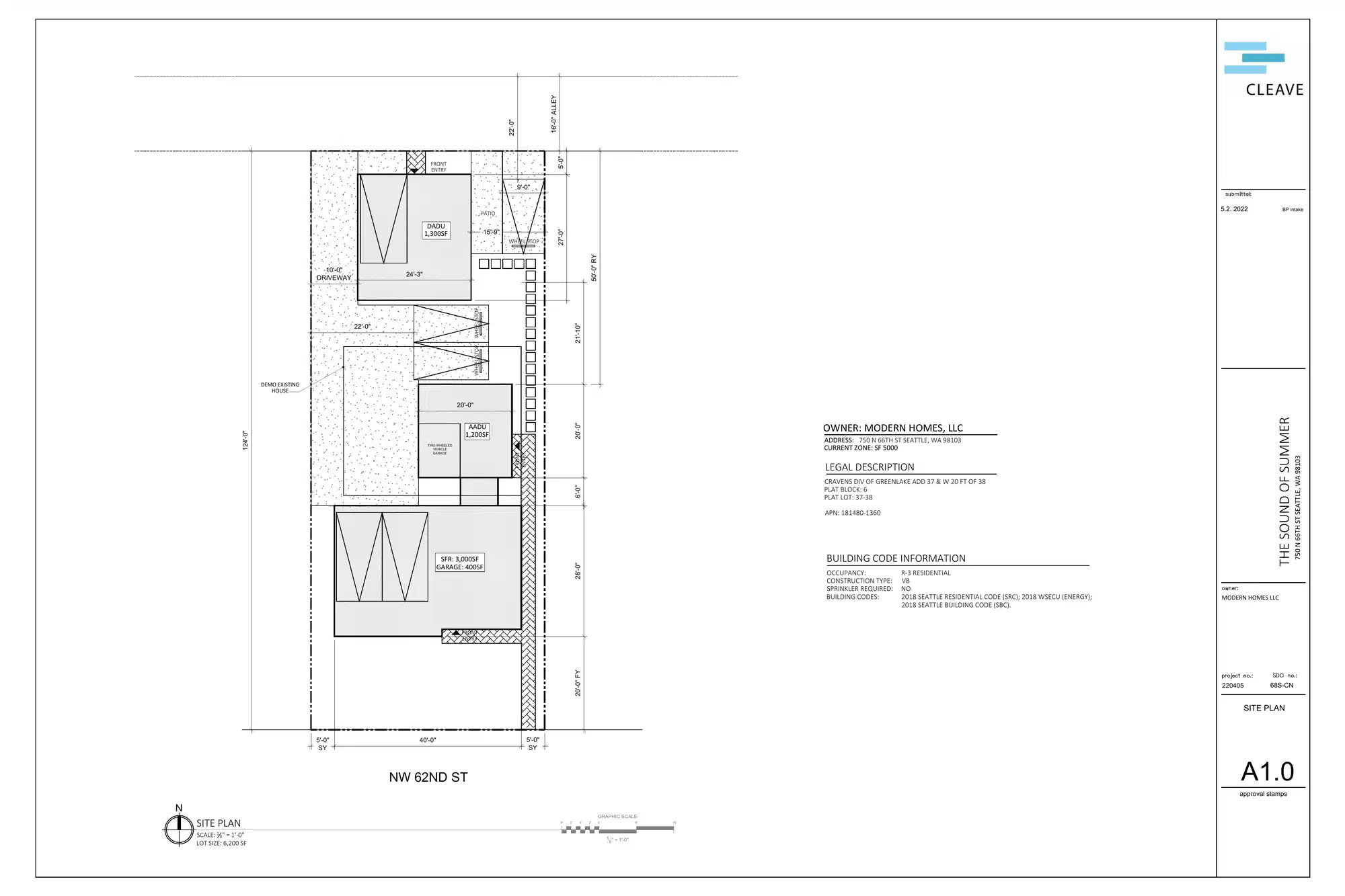 Site plan for 750 N 66th St