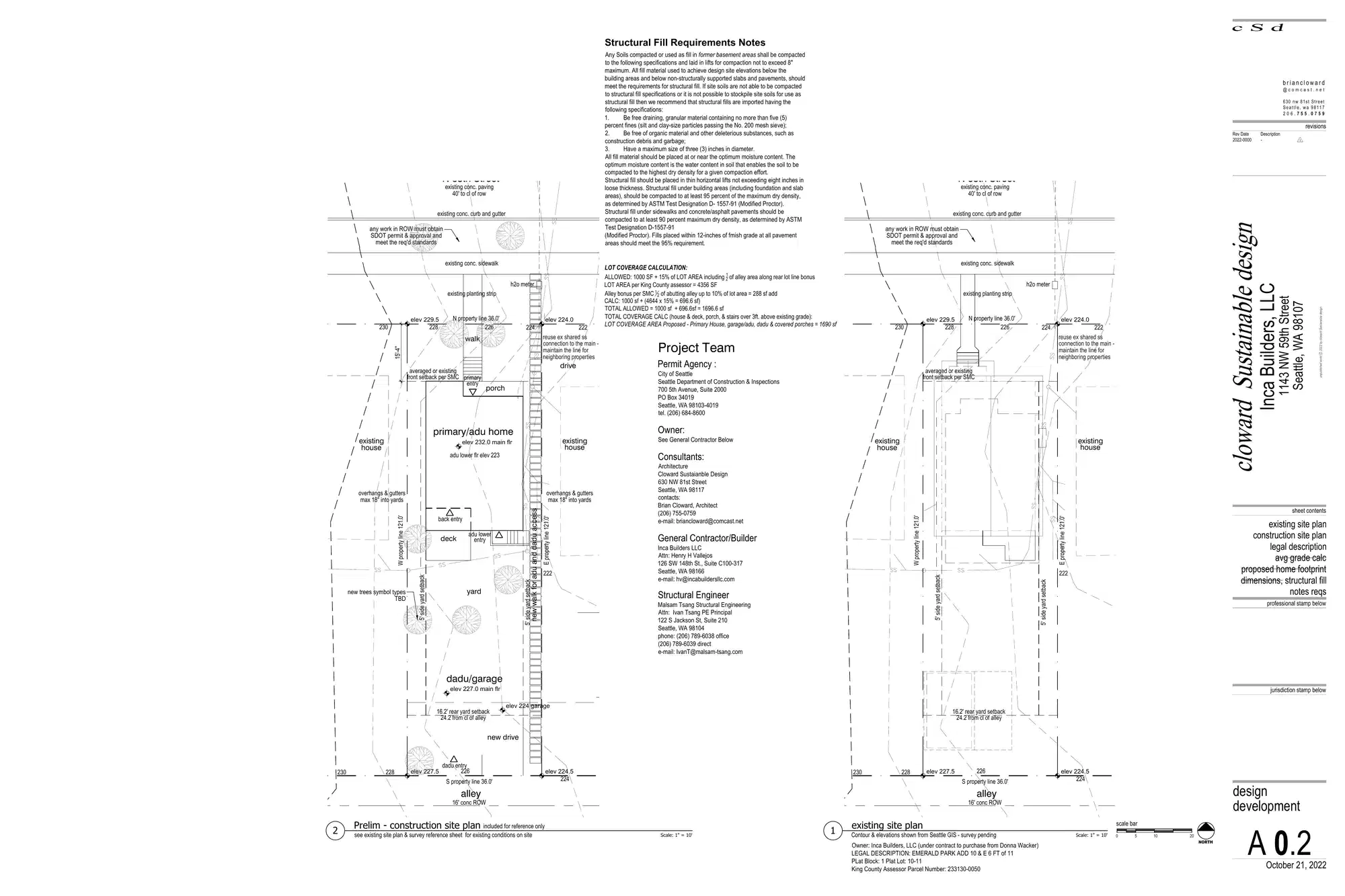 Site plan for 529 N 68th St