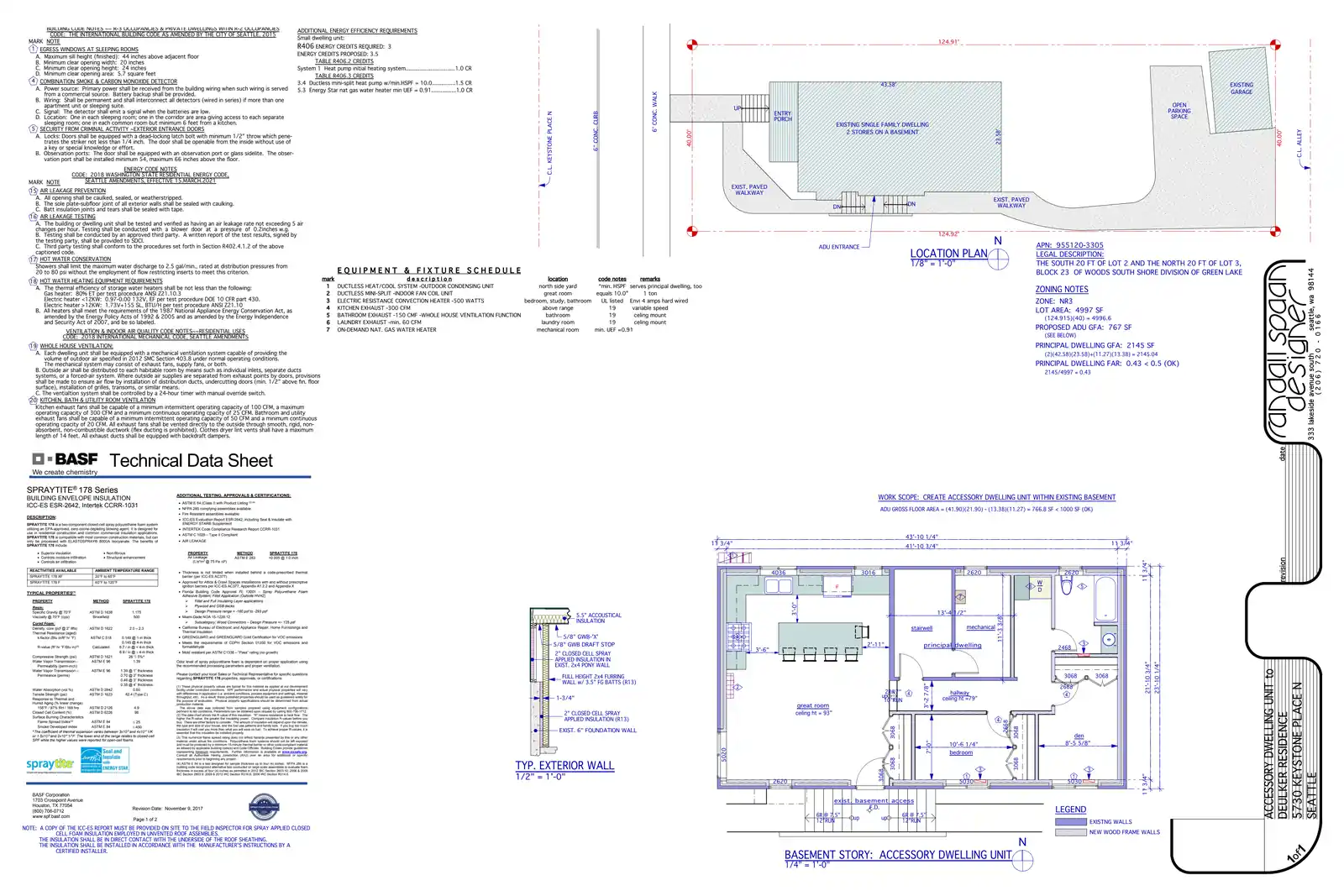 Site plan for 5730 Keystone Pl N