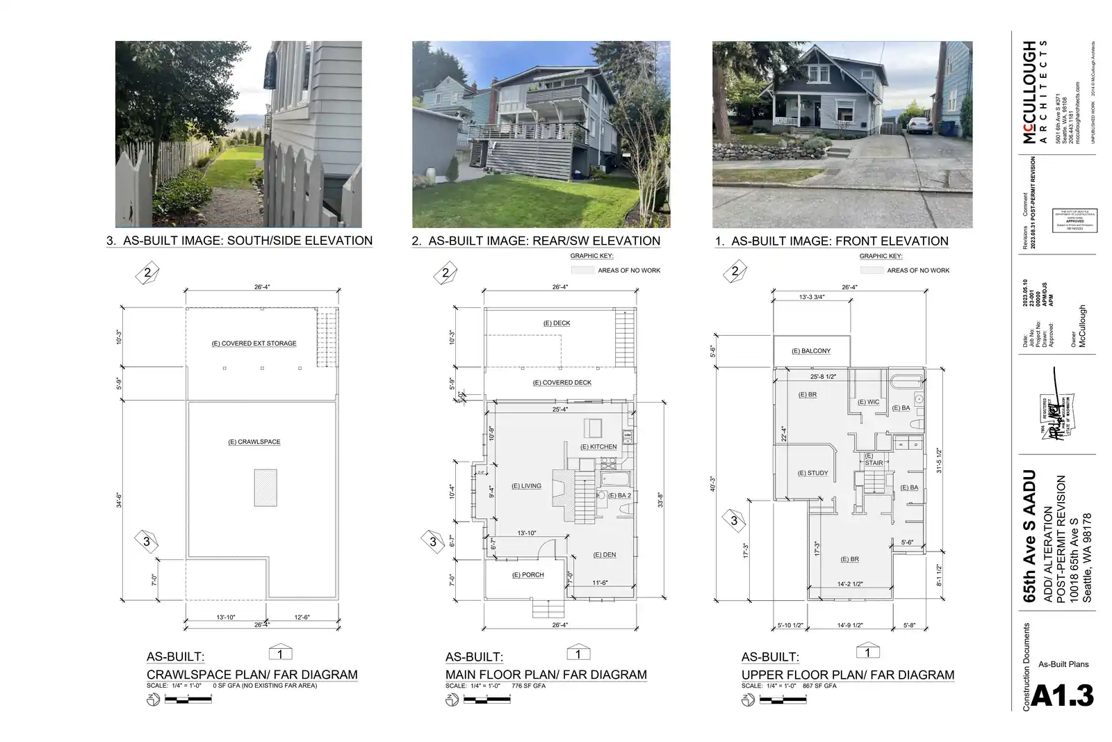Site plan for 10018 65th Ave S