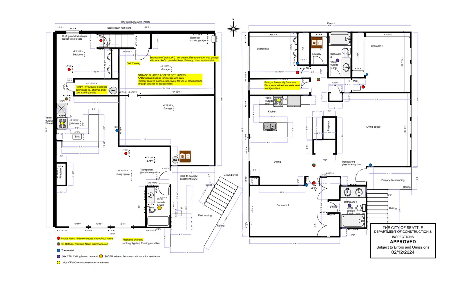 Site plan for 9515 Holman Rd NW